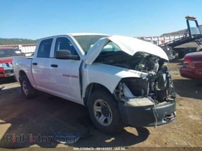 2012 RAM 1500 ST, white — VIN 1C6RD7KP0CS278802, IAAI