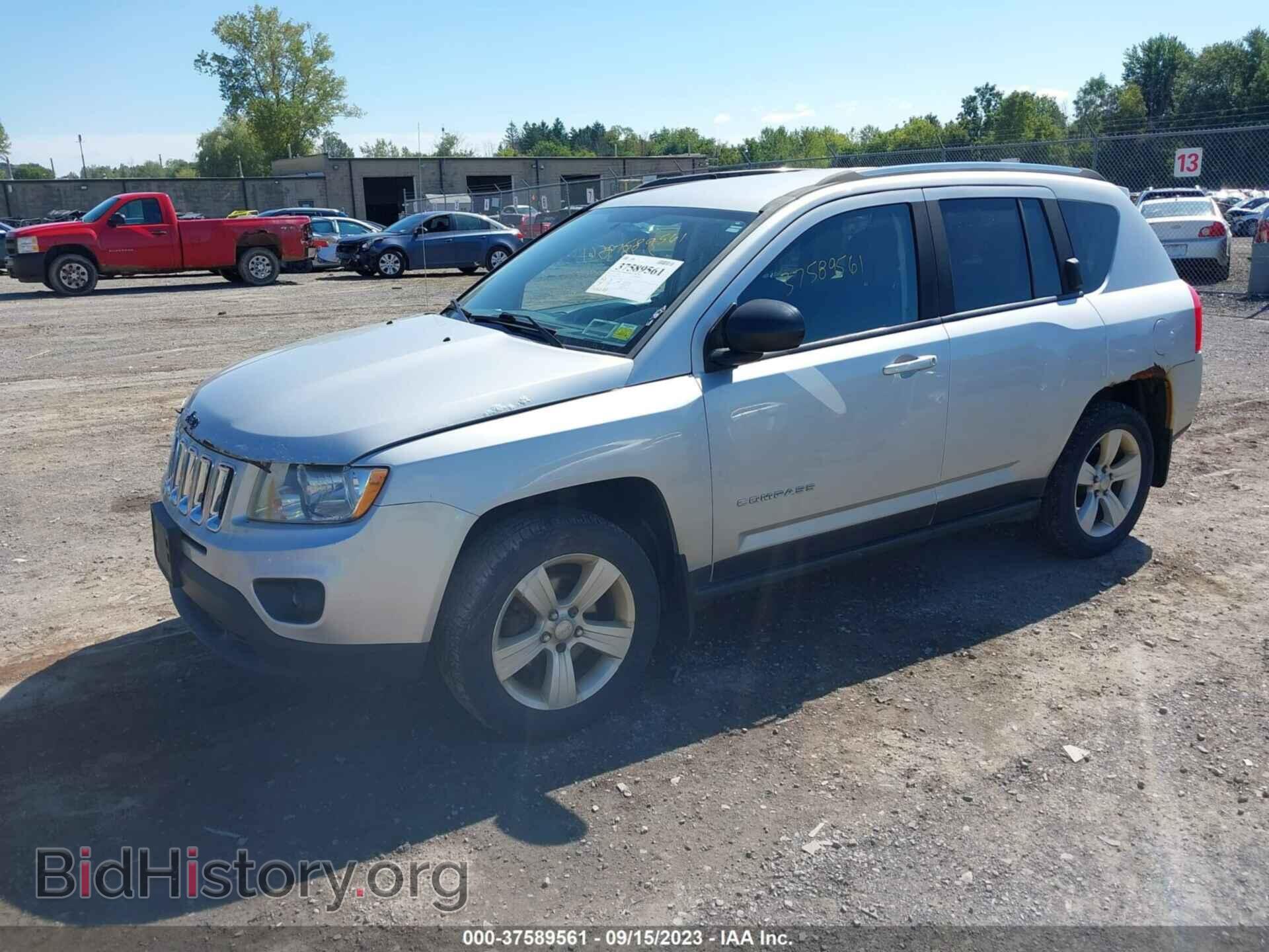 2013 JEEP COMPASS - VIN: 1C4NJDBB8DD212765 - Фото 2