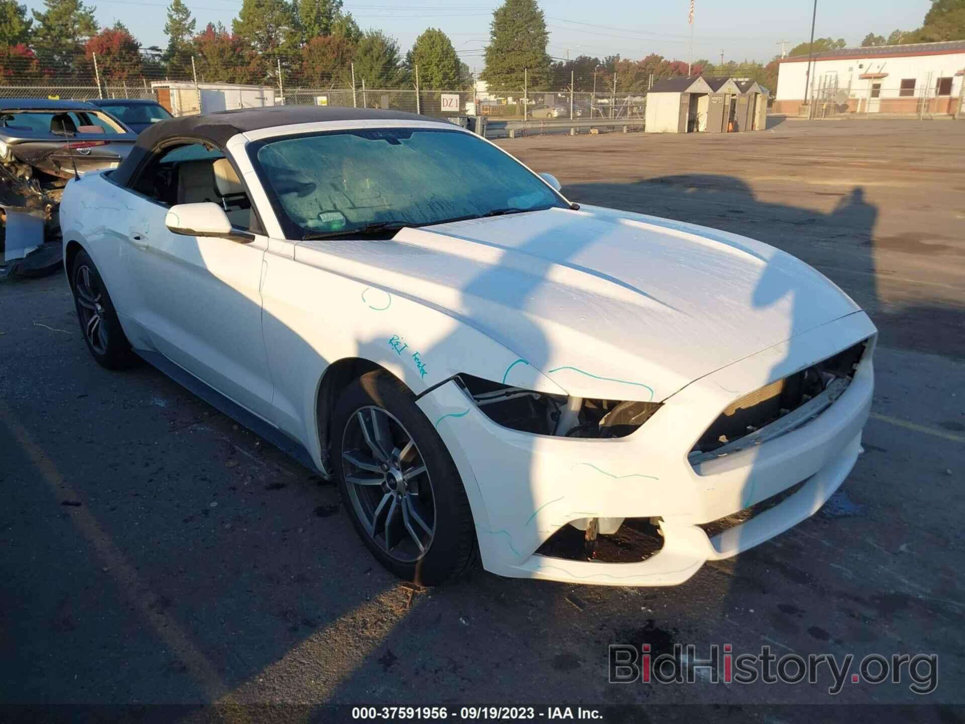 Photo 1FATP8UHXH5279047 - FORD MUSTANG 2017