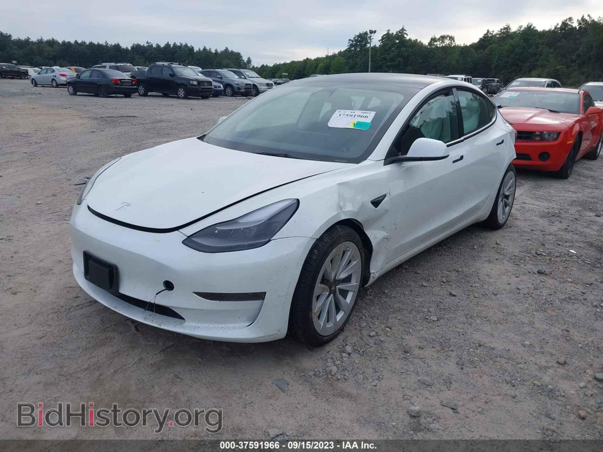 2023 TESLA MODEL 3 - VIN: 5YJ3E1EA6PF486377 - Фото 2