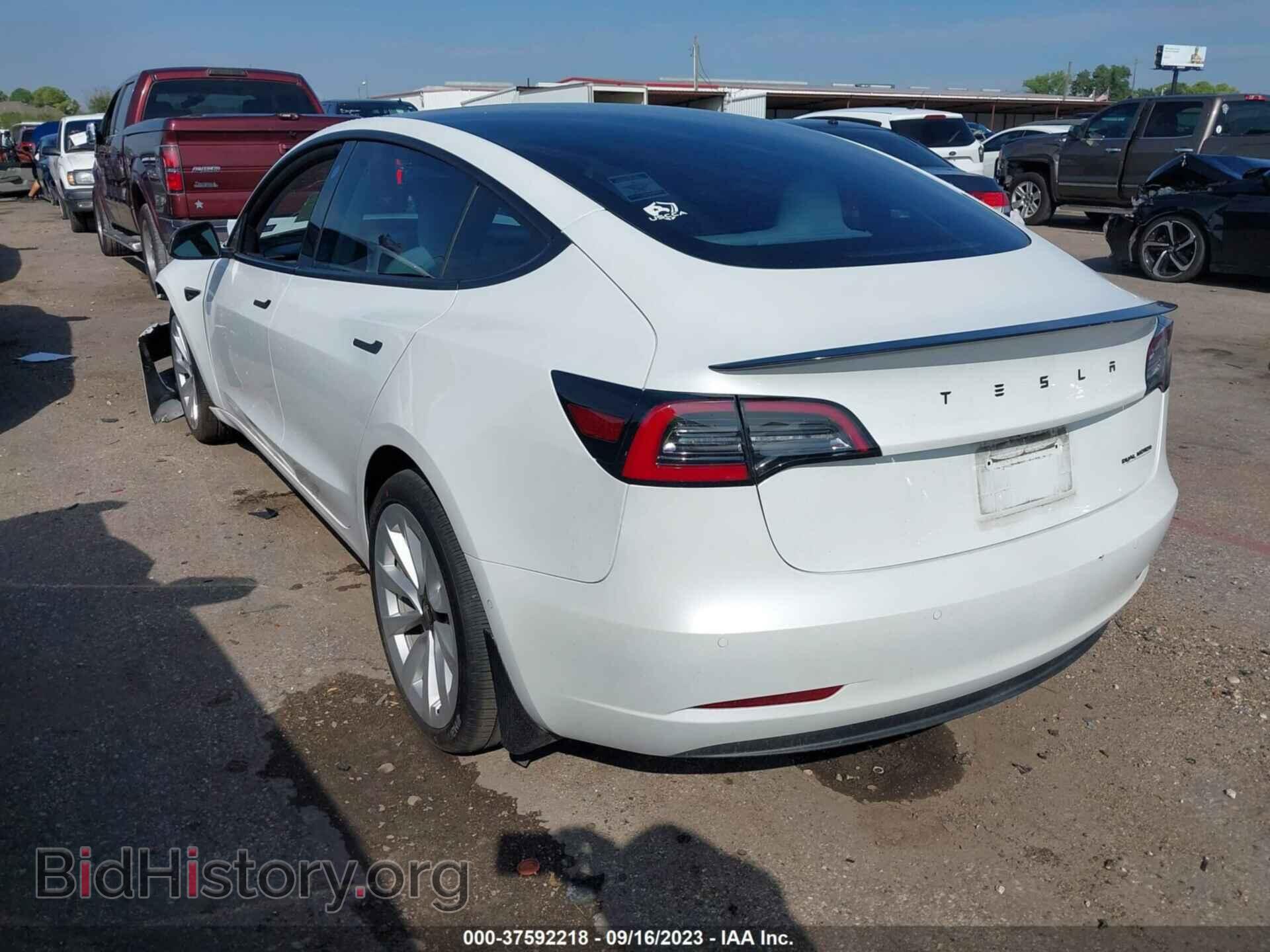 2022 TESLA MODEL 3 - VIN: 5YJ3E1EBXNF111212 - Фото 3