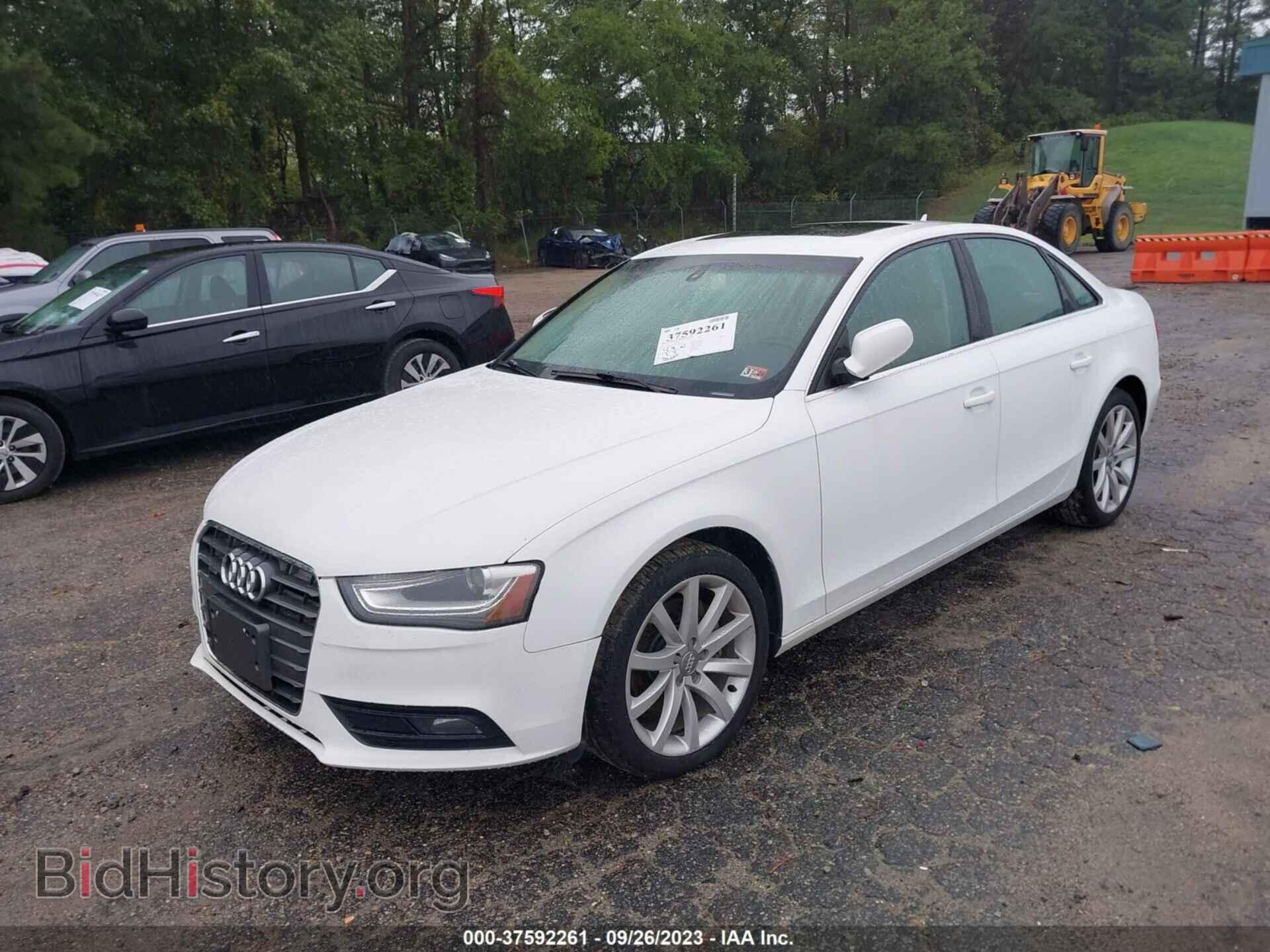 2013 AUDI A4 - VIN: WAUFFAFL4DN024601 - Фото 2