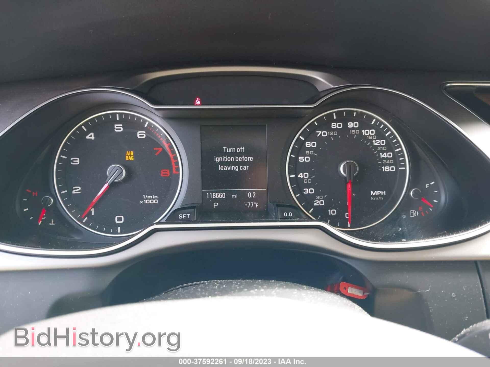 2013 AUDI A4 - VIN: WAUFFAFL4DN024601 - Фото 7
