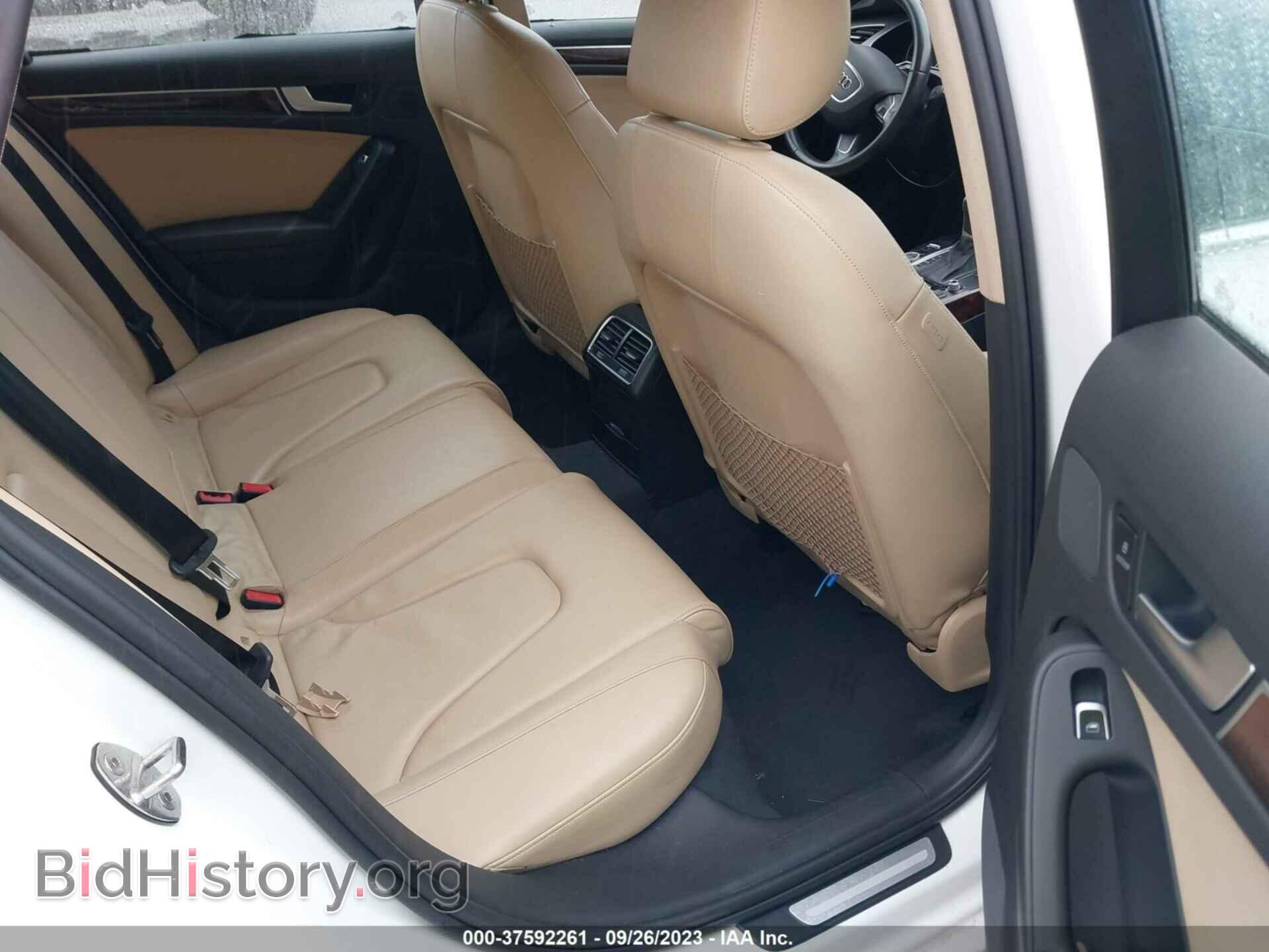 2013 AUDI A4 - VIN: WAUFFAFL4DN024601 - Фото 8