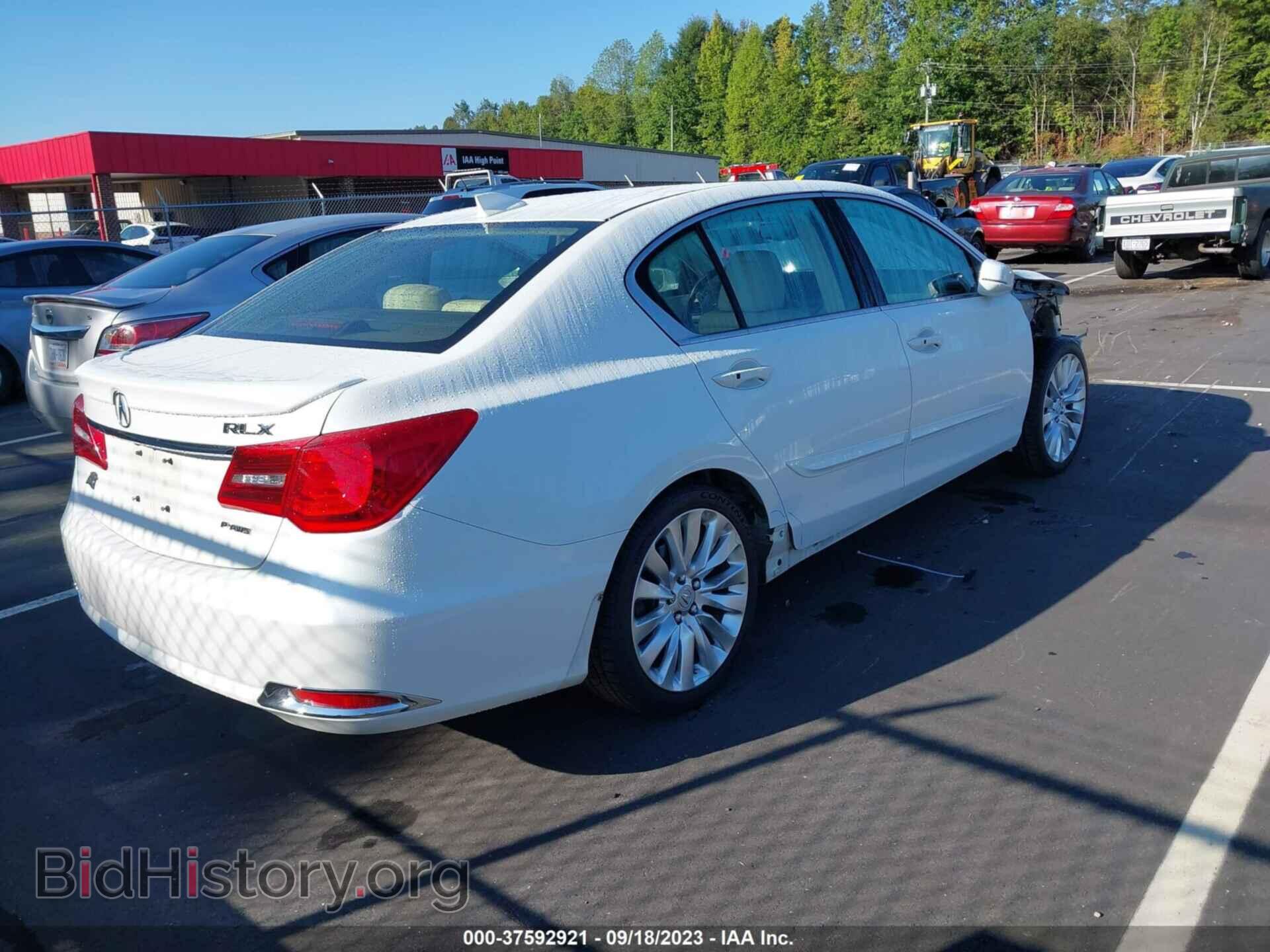 2014 ACURA RLX - VIN: JH4KC1F53EC006629 - Photo 4