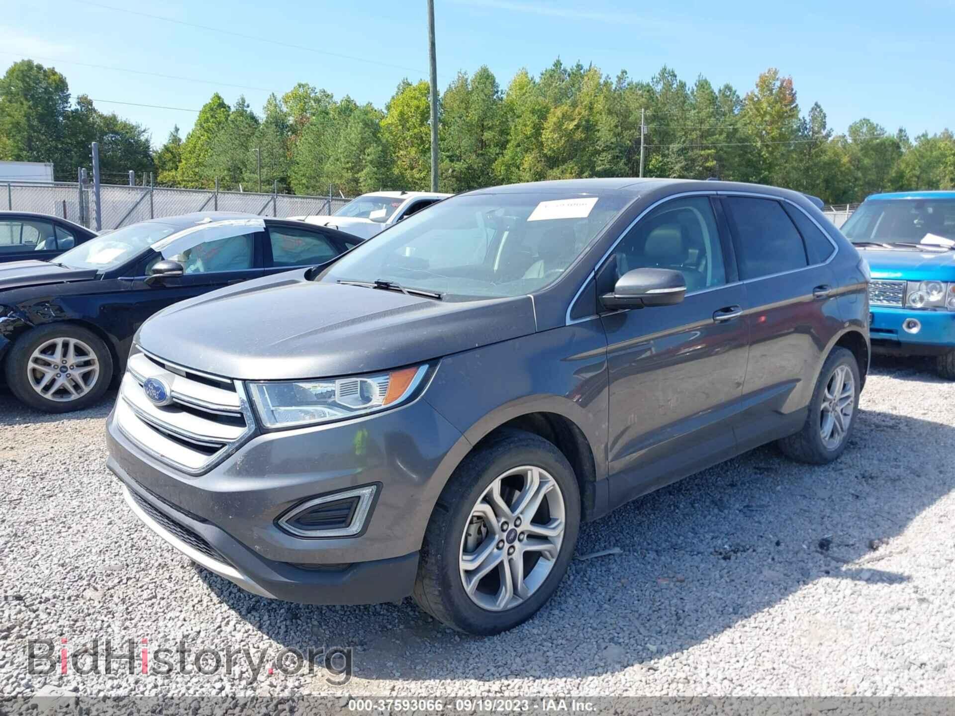 2017 FORD EDGE - VIN: 2FMPK3K91HBB11765 - Фото 2