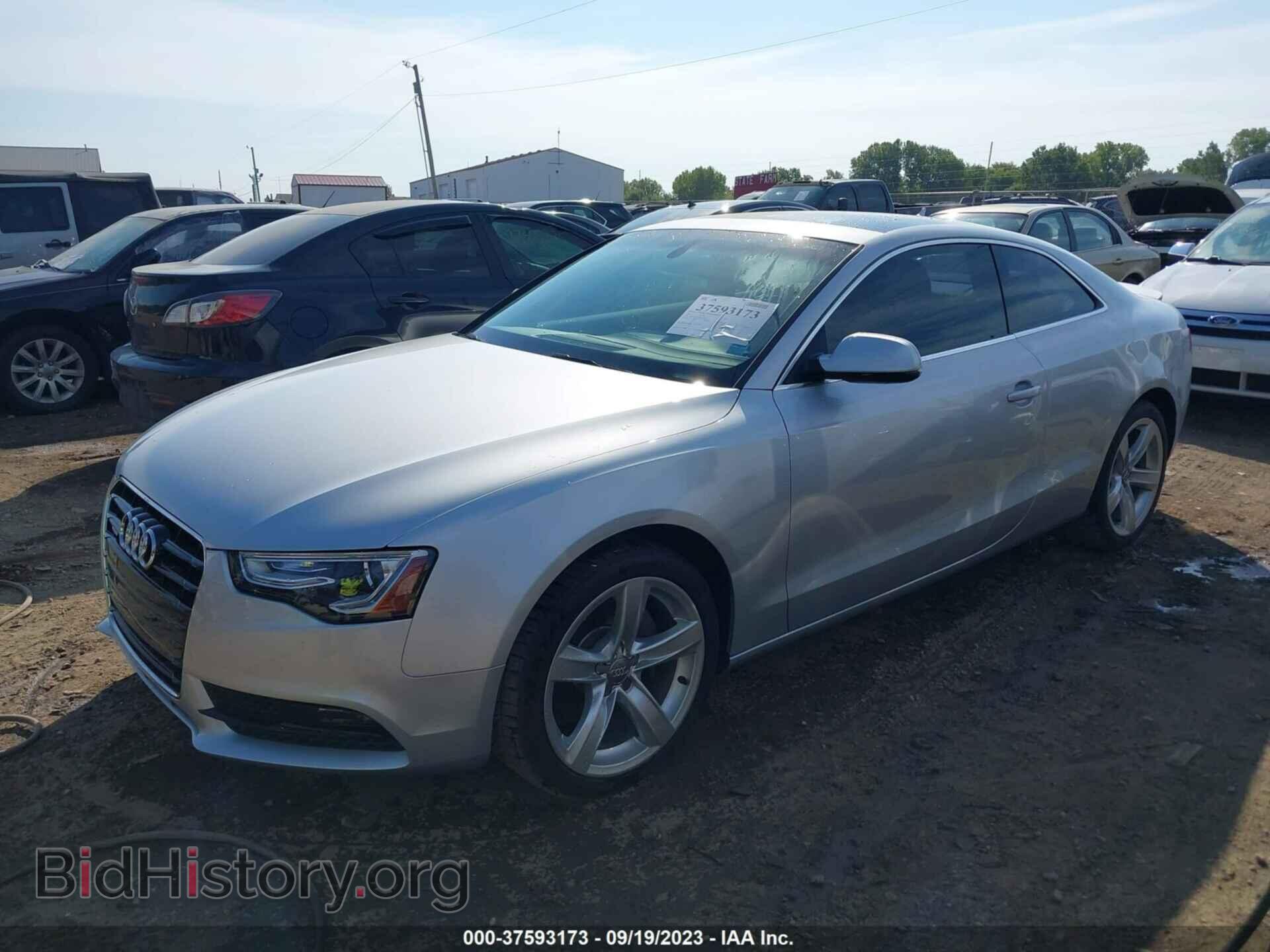 2014 AUDI A5 - VIN: WAUCFAFR4EA063107 - Фото 2