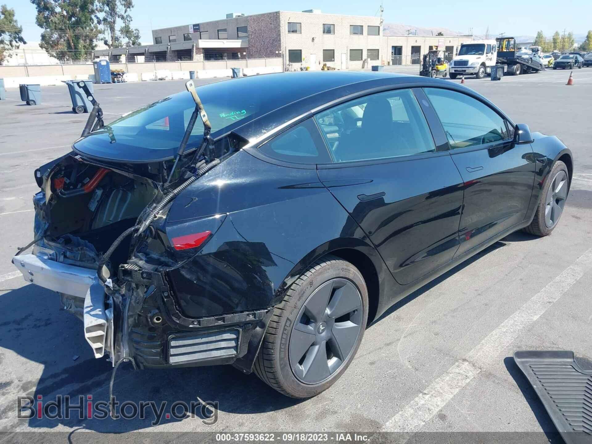 2021 TESLA MODEL 3 - VIN: 5YJ3E1EA2MF093861 - Фото 4
