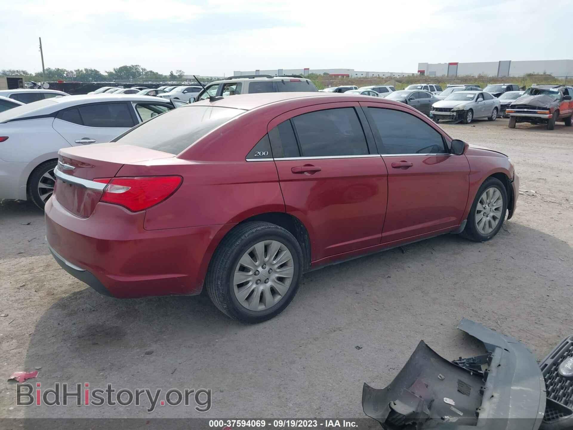 2013 CHRYSLER 200 - VIN: 1C3CCBAG1DN738589 - Фото 4
