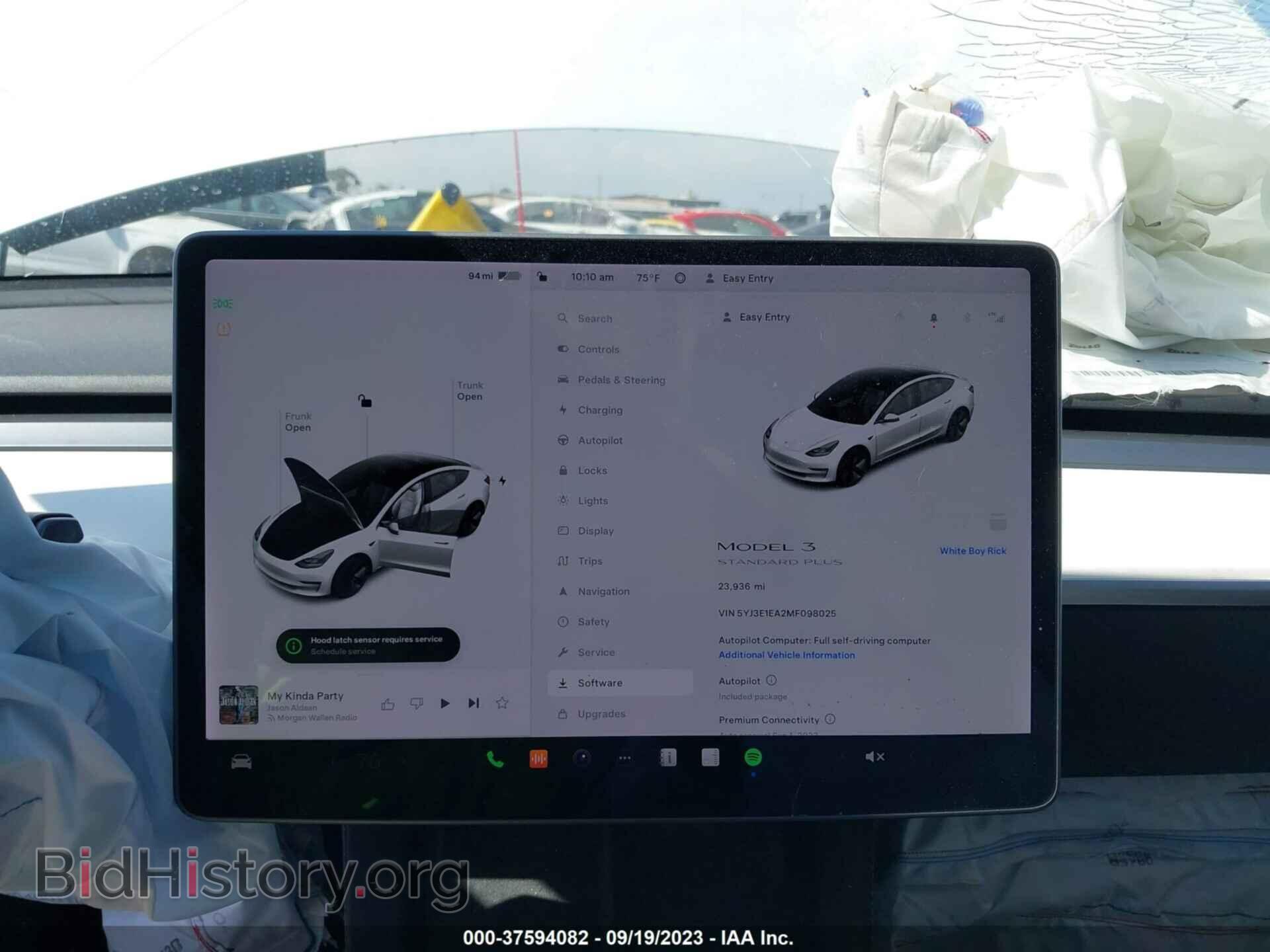 2021 TESLA MODEL 3 - VIN: 5YJ3E1EA2MF098025 - Фото 7