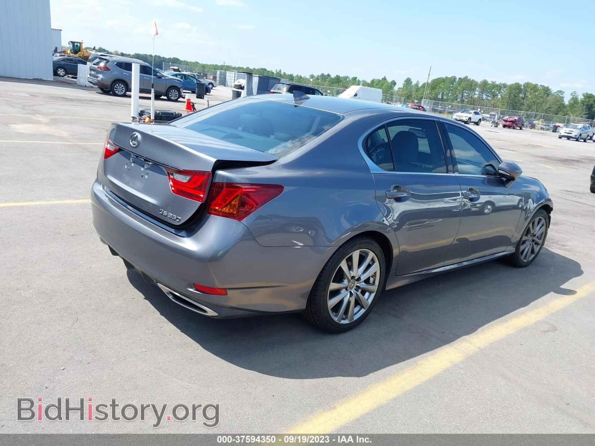 2015 LEXUS GS 350 - VIN: JTHBE1BL3FA006996 - Фото 4