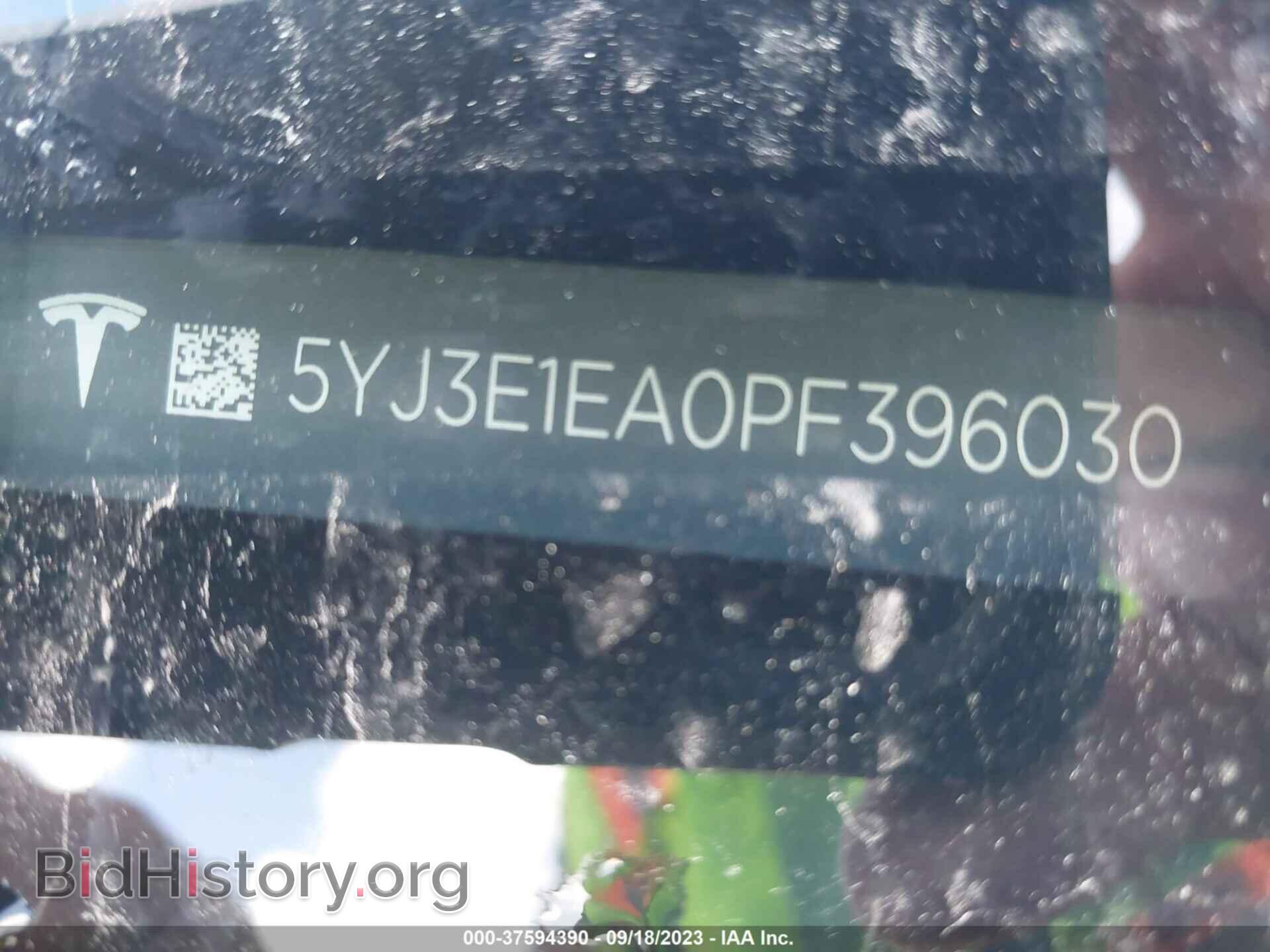 2023 TESLA MODEL 3 - VIN: 5YJ3E1EA0PF396030 - Photo 9