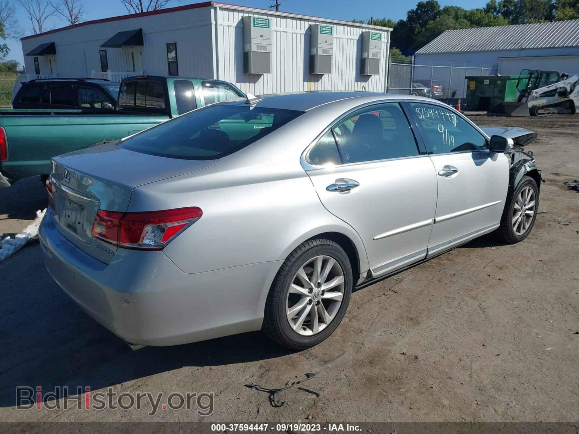 2012 LEXUS ES 350 - VIN: JTHBK1EG8C2480634 - Фото 4