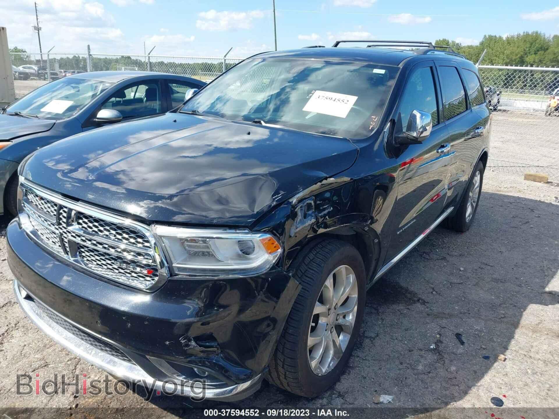 2018 DODGE DURANGO - VIN: 1C4RDHEG5JC412897 - Фото 2