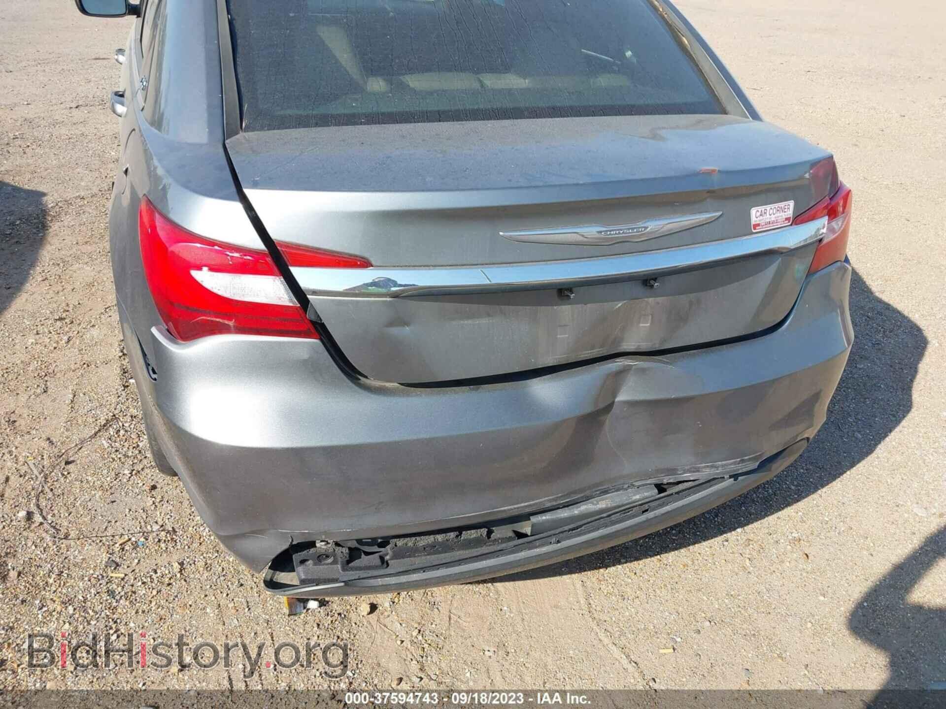 2012 CHRYSLER 200 - VIN: 1C3CCBAB8CN117515 - Фото 6