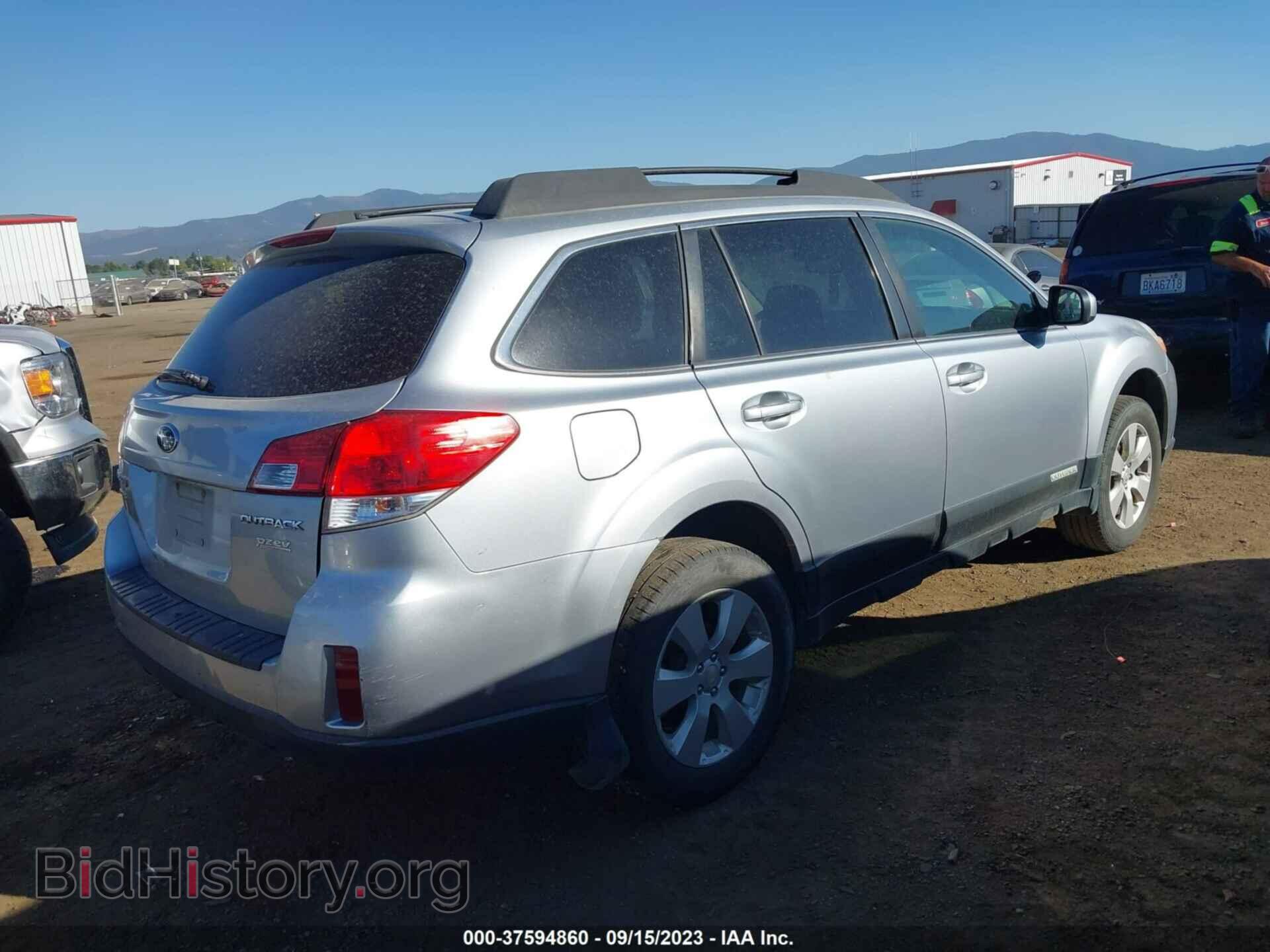 2012 SUBARU OUTBACK - VIN: 4S4BRBGC1C3303023 - Фото 4