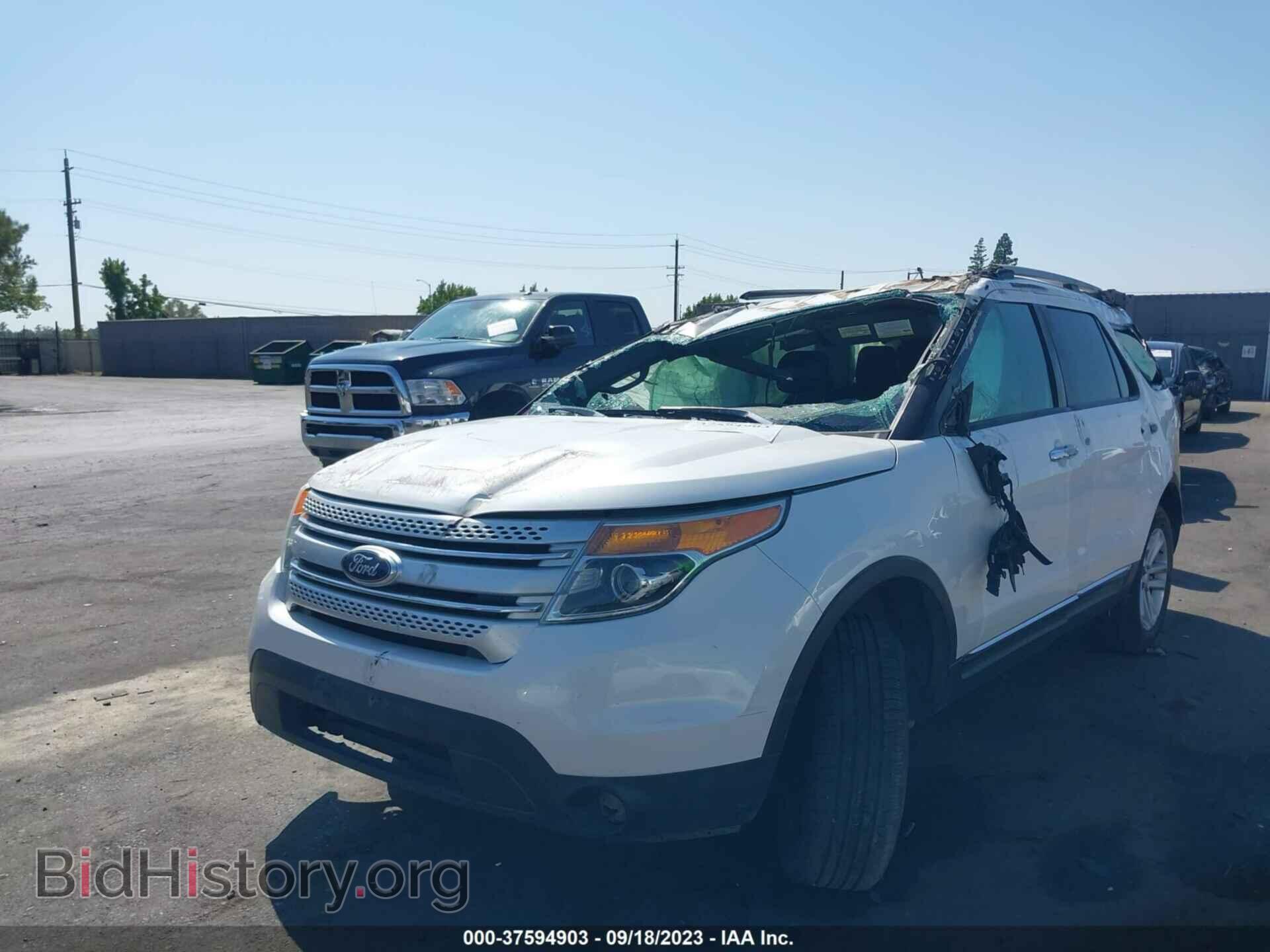 2013 FORD EXPLORER - VIN: 1FM5K7D85DGB27621 - Фото 2