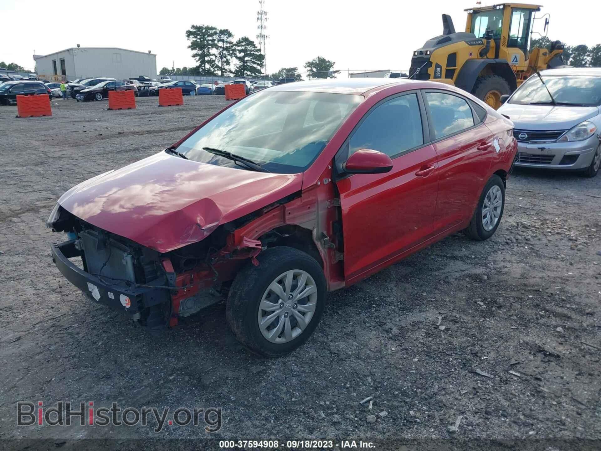 2020 HYUNDAI ACCENT - VIN: 3KPC24A63LE104642 - Фото 2