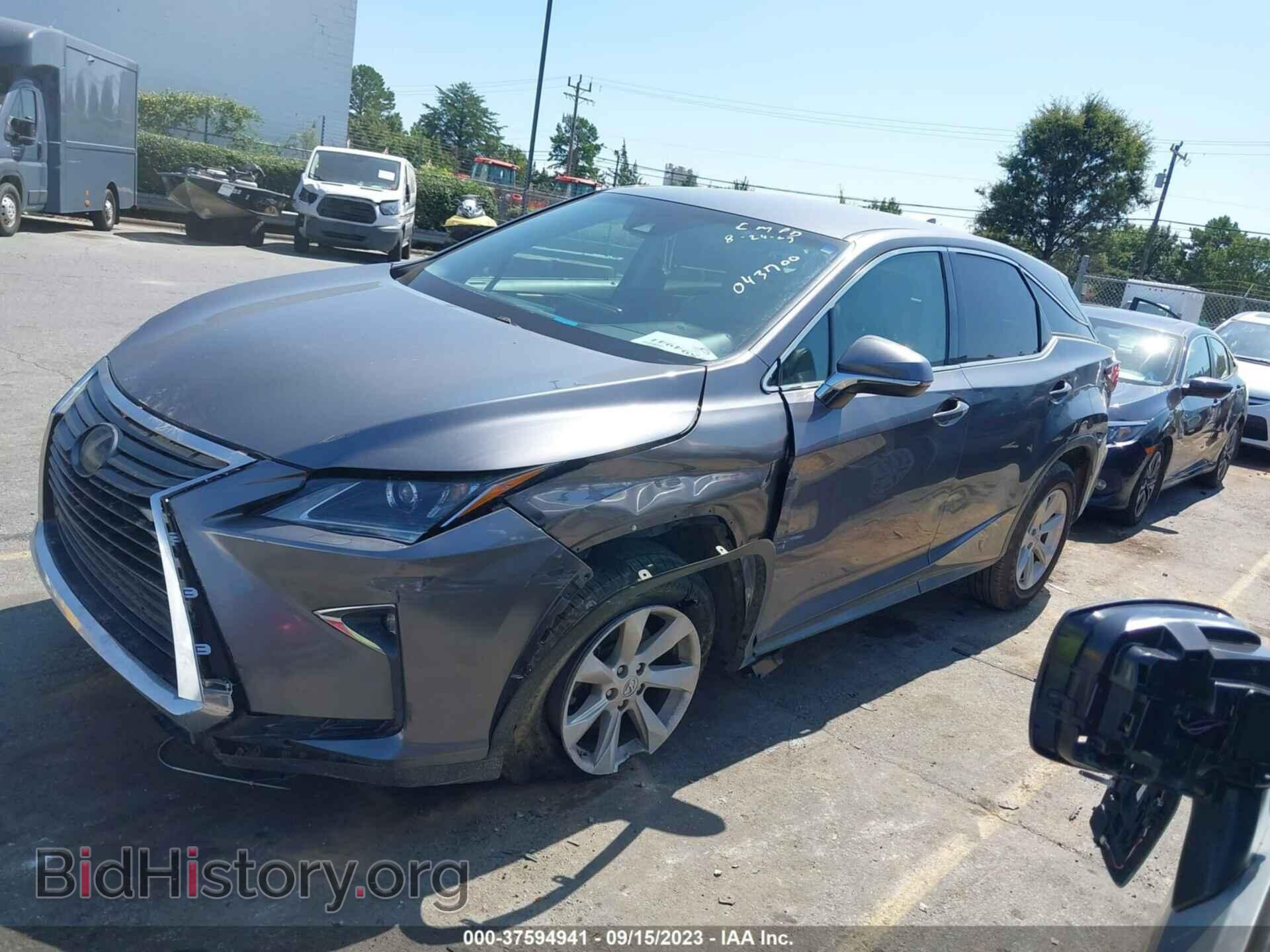 2017 LEXUS RX - VIN: 2T2ZZMCA2HC043700 - Фото 2