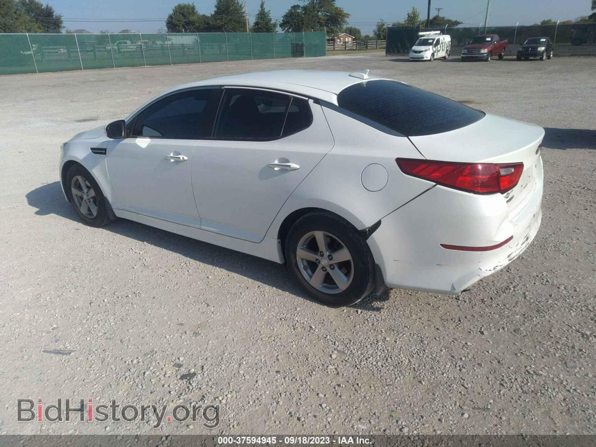 2015 KIA OPTIMA - VIN: 5XXGM4A71FG420752 - Фото 3