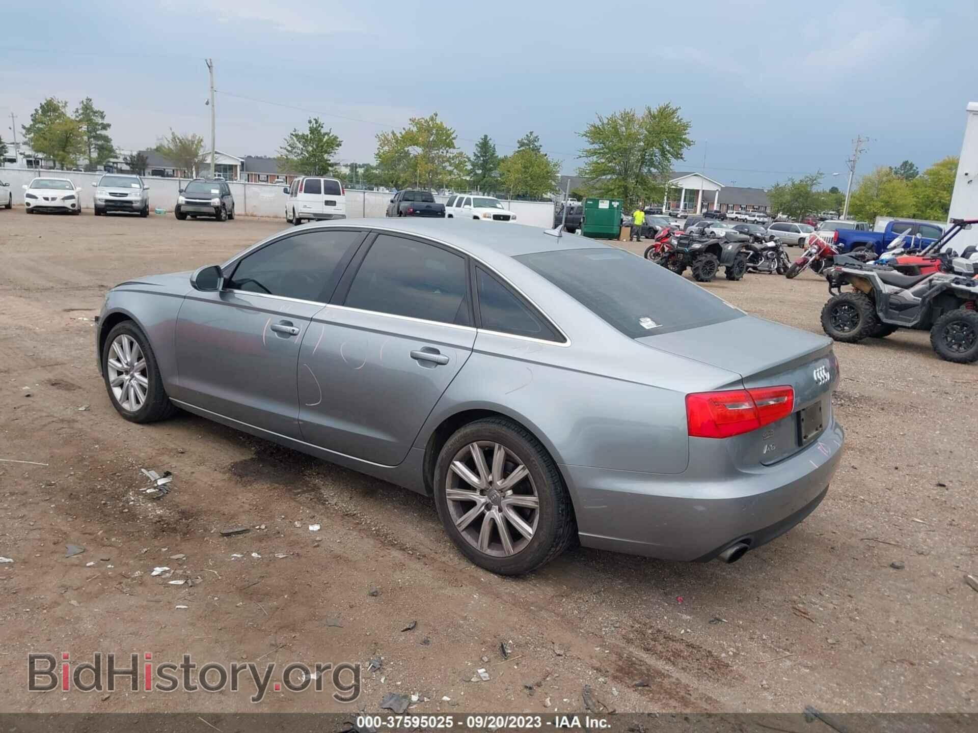 2013 AUDI A6 - VIN: WAUGFAFCXDN031833 - Фото 3