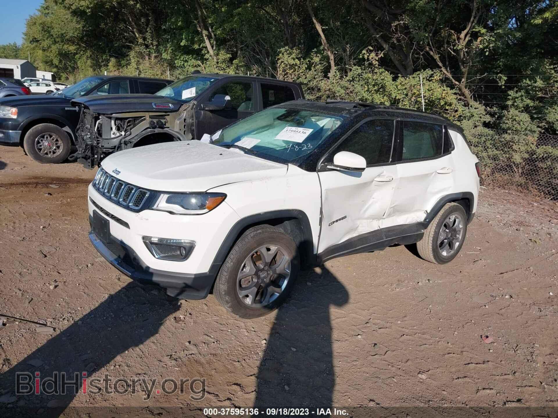 2017 JEEP COMPASS - VIN: 3C4NJDCB8HT689341 - Фото 2