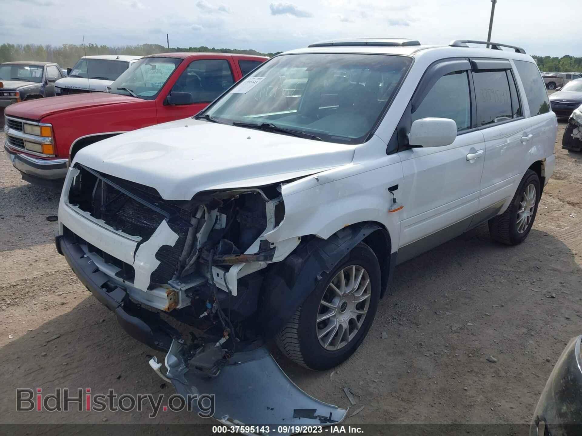 2006 HONDA PILOT - VIN: 2HKYF18546H524903 - Фото 2