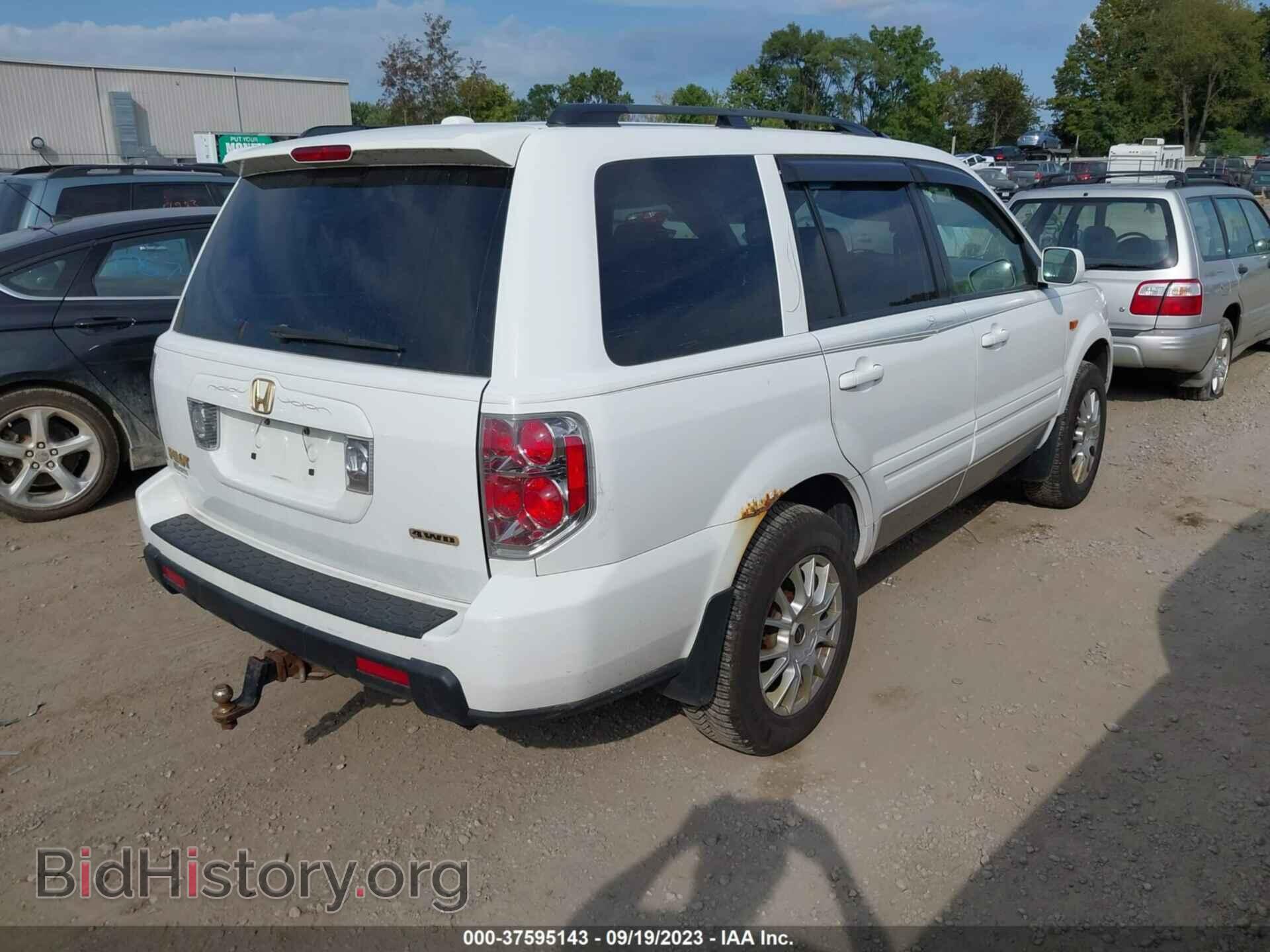 2006 HONDA PILOT - VIN: 2HKYF18546H524903 - Фото 4