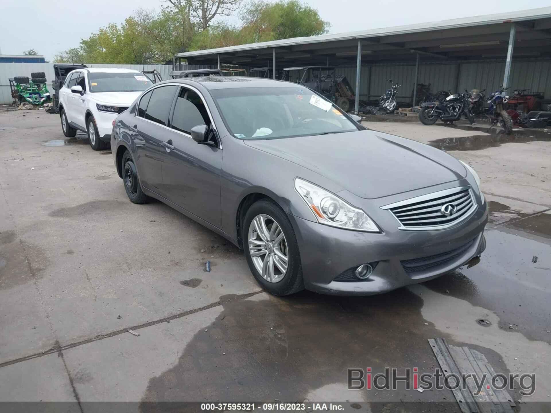 Photo JN1CV6AP7DM720636 - INFINITI G37 SEDAN 2013