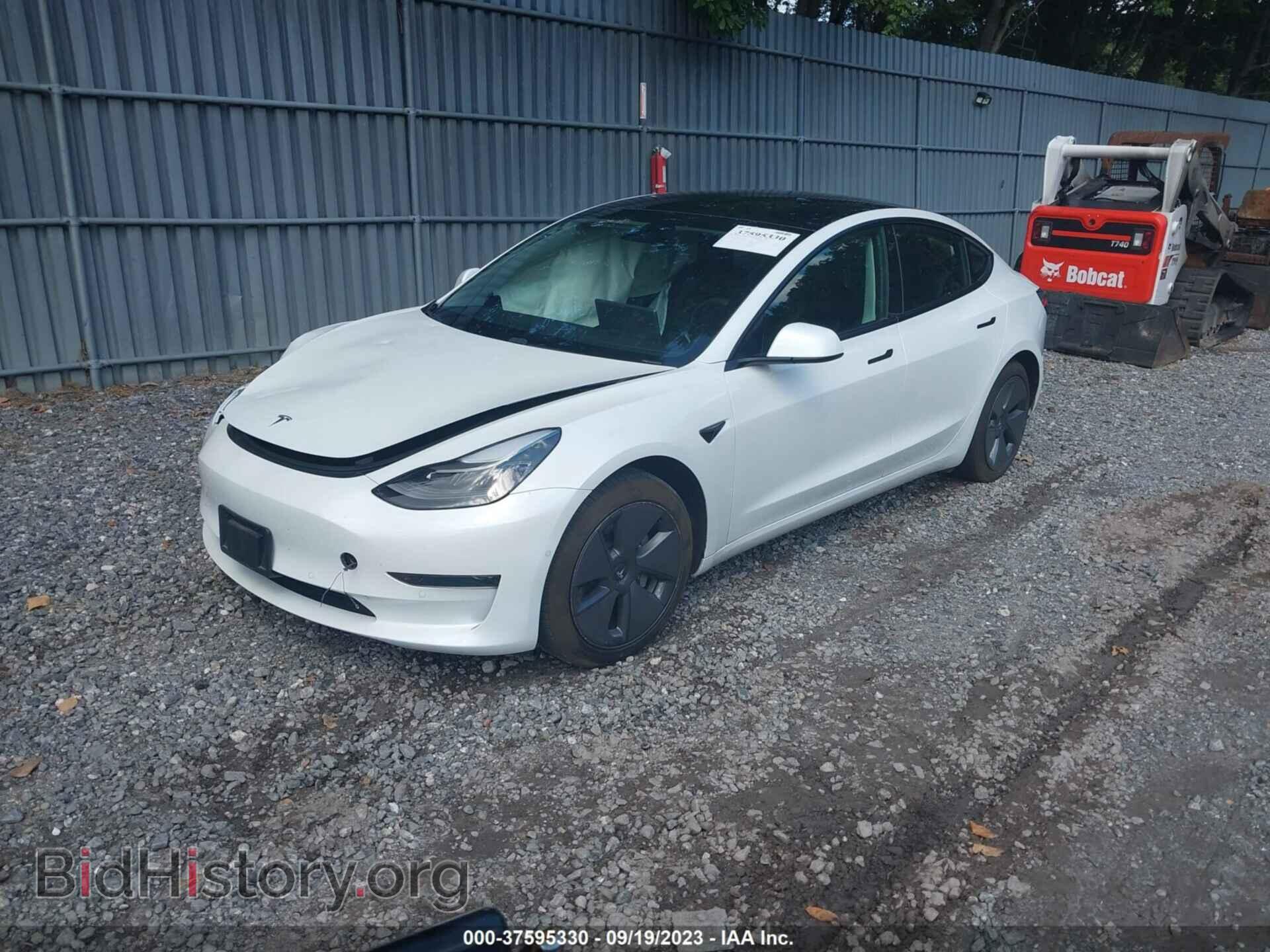 2021 TESLA MODEL 3 - VIN: 5YJ3E1EAXMF030930 - Фото 2