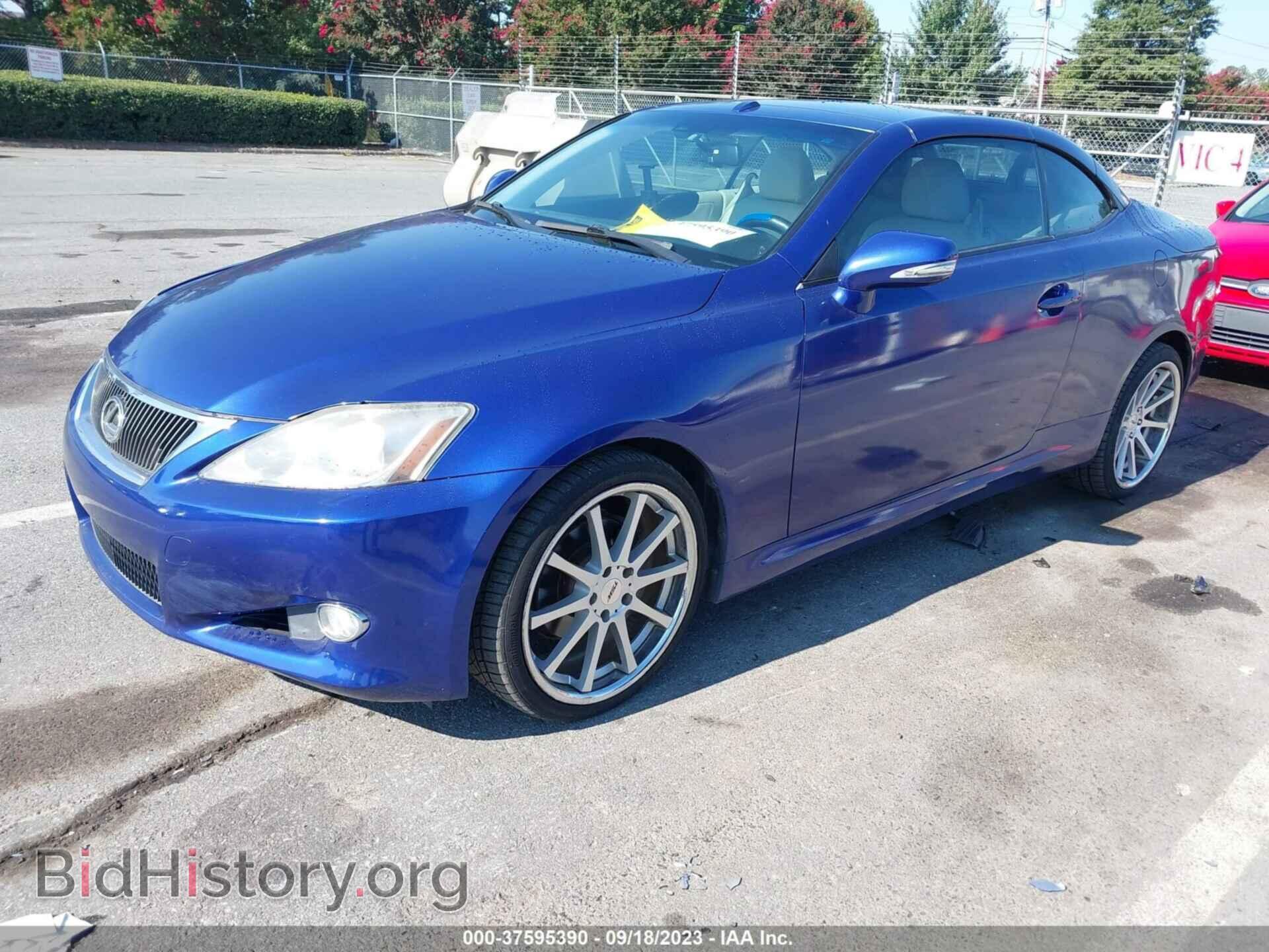 2010 LEXUS IS 250C - VIN: JTHFF2C28A2503765 - Фото 2