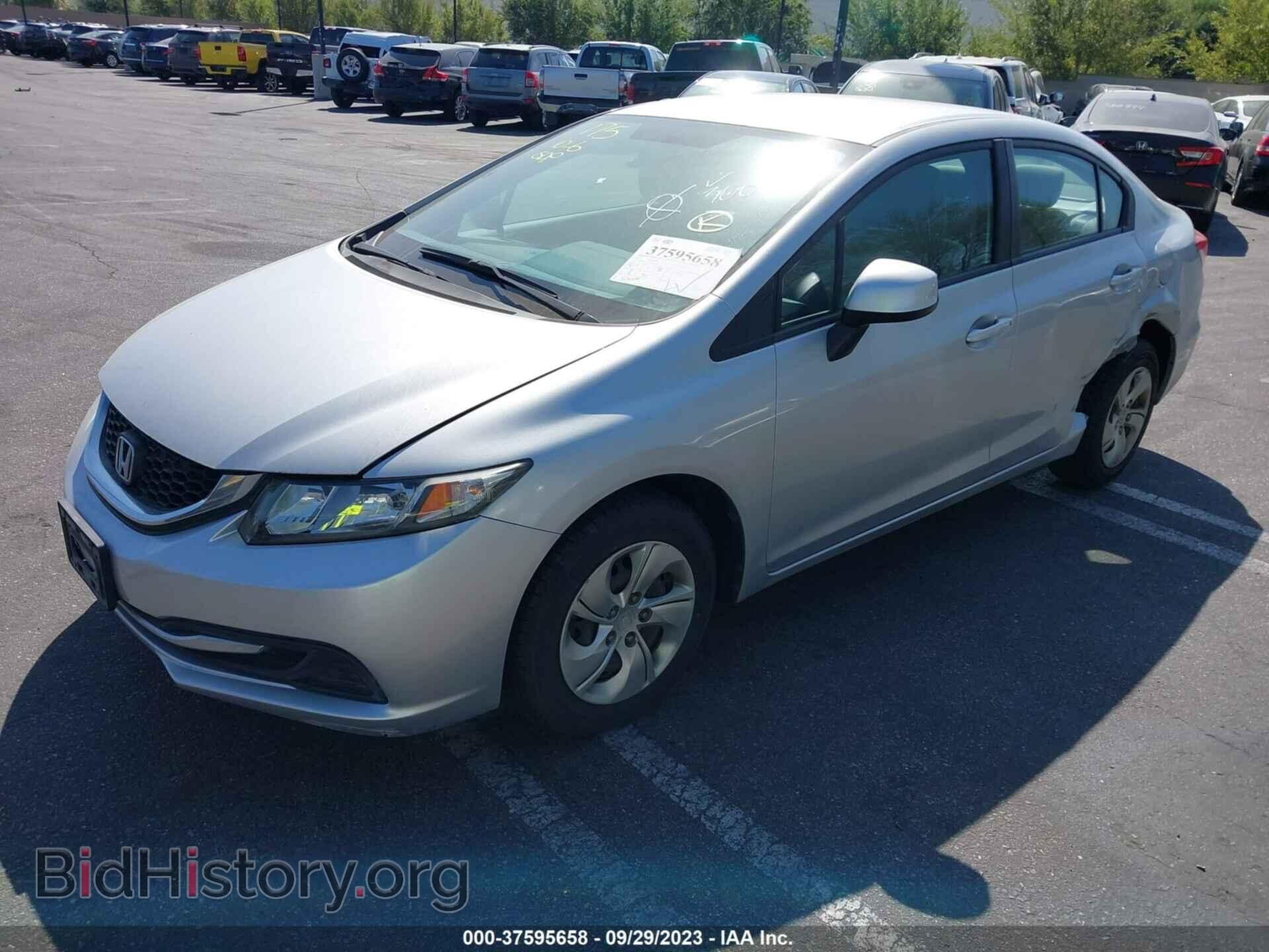 2013 HONDA CIVIC SDN - VIN: 2HGFB2F56DH577220 - Фото 2