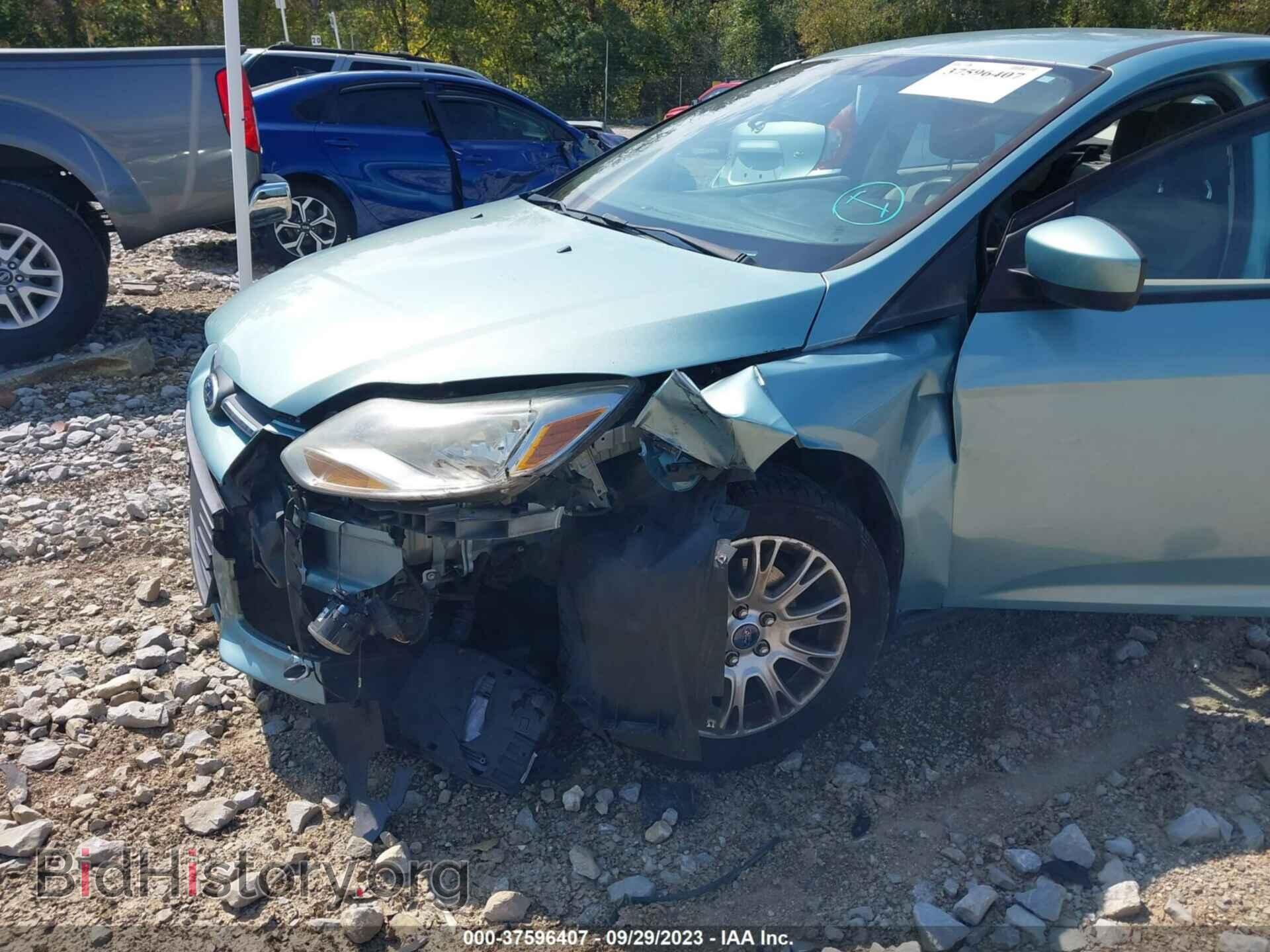 2012 FORD FOCUS - VIN: 1FAHP3K29CL333384 - Фото 2