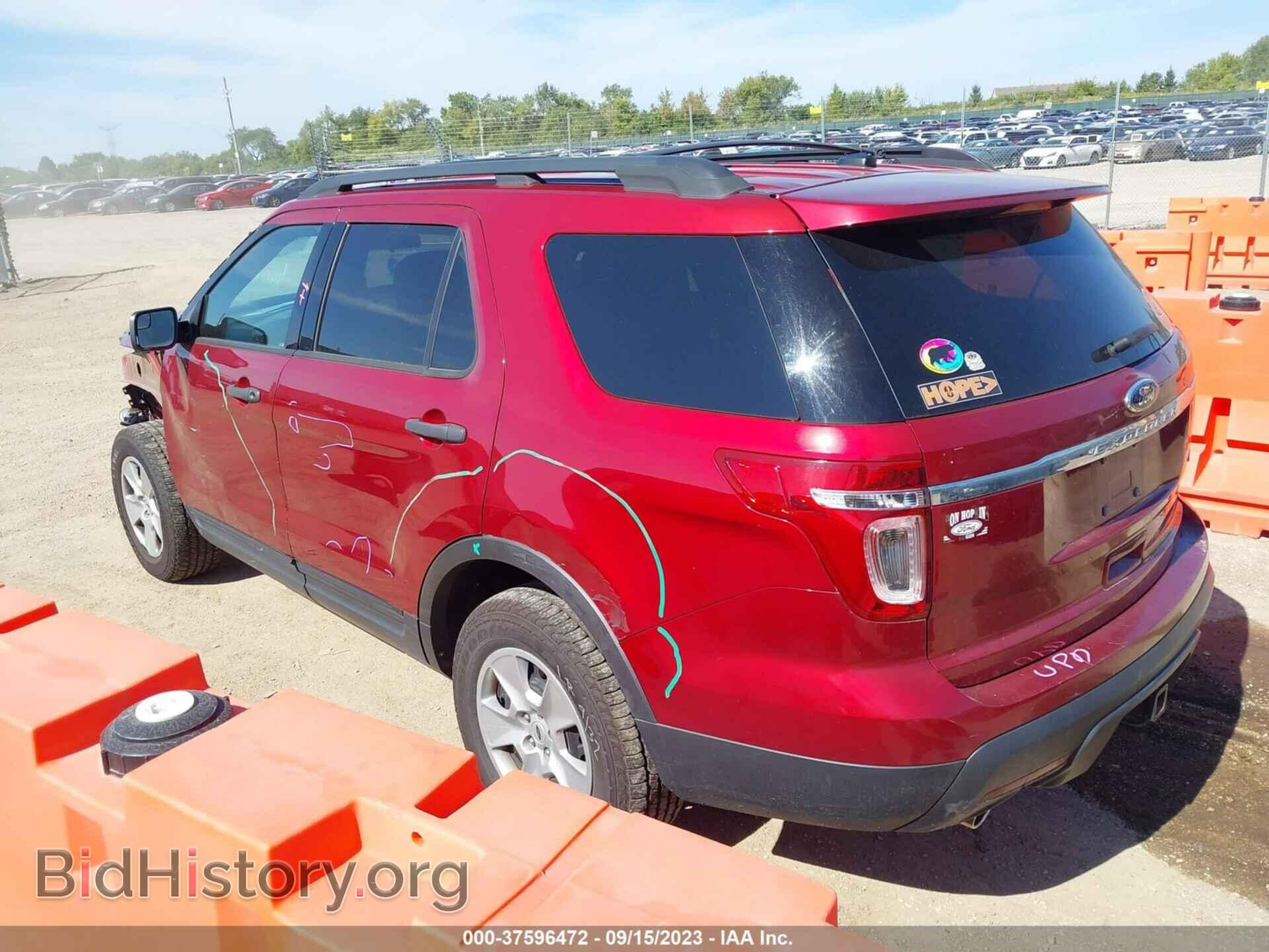 2013 FORD EXPLORER - VIN: 1FM5K8B82DGC85455 - Фото 3