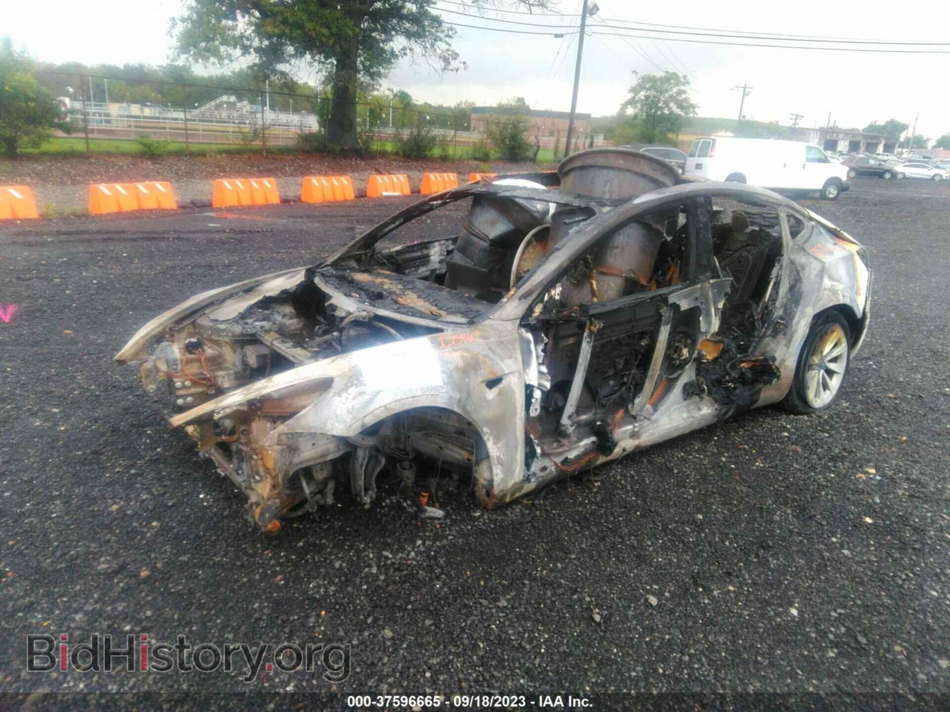 2022 TESLA MODEL 3 - VIN: 5YJ3E1EB6NF128931 - Фото 2