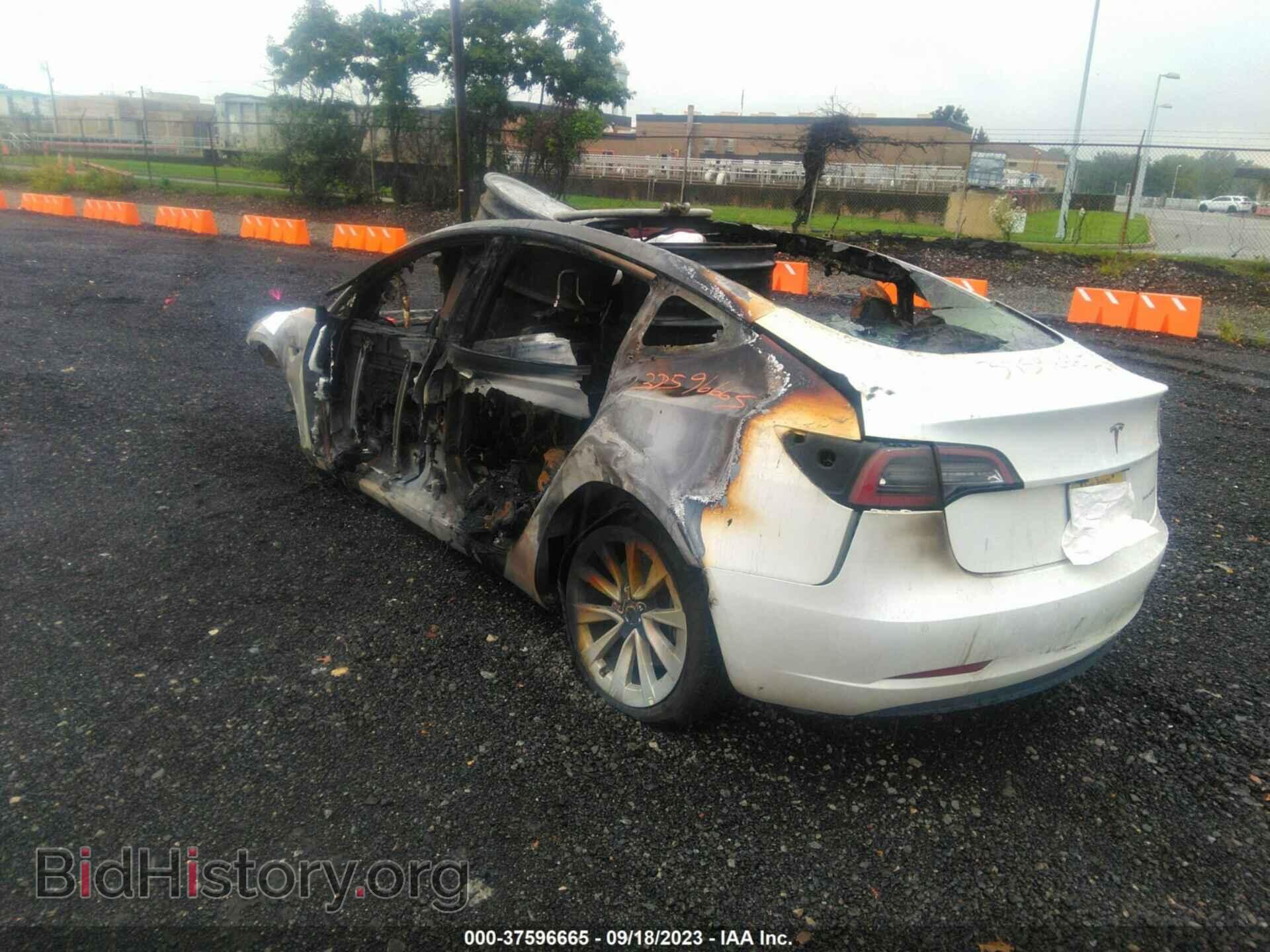 2022 TESLA MODEL 3 - VIN: 5YJ3E1EB6NF128931 - Фото 3