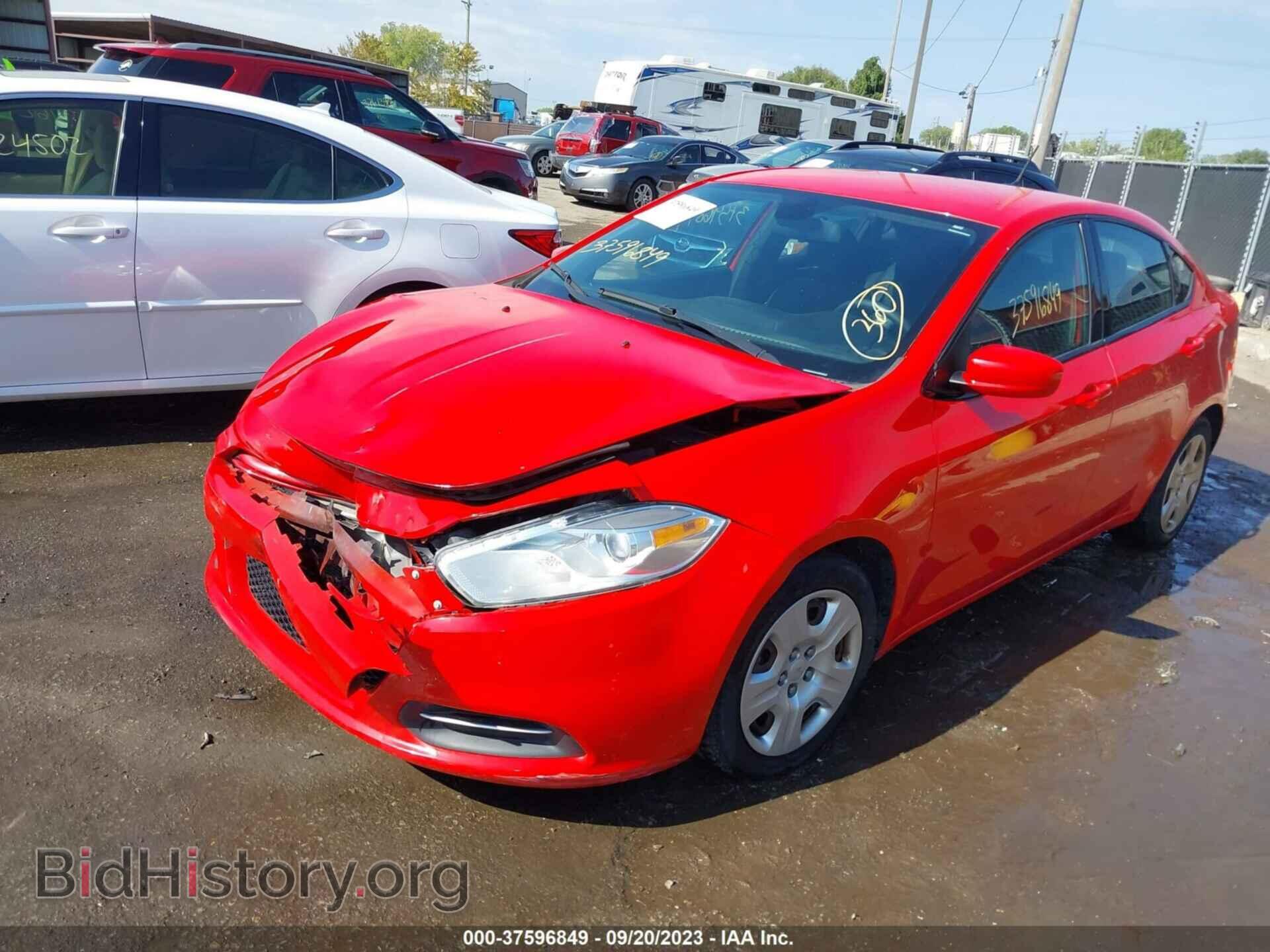 2016 DODGE DART - VIN: 1C3CDFAAXGD750508 - Фото 2