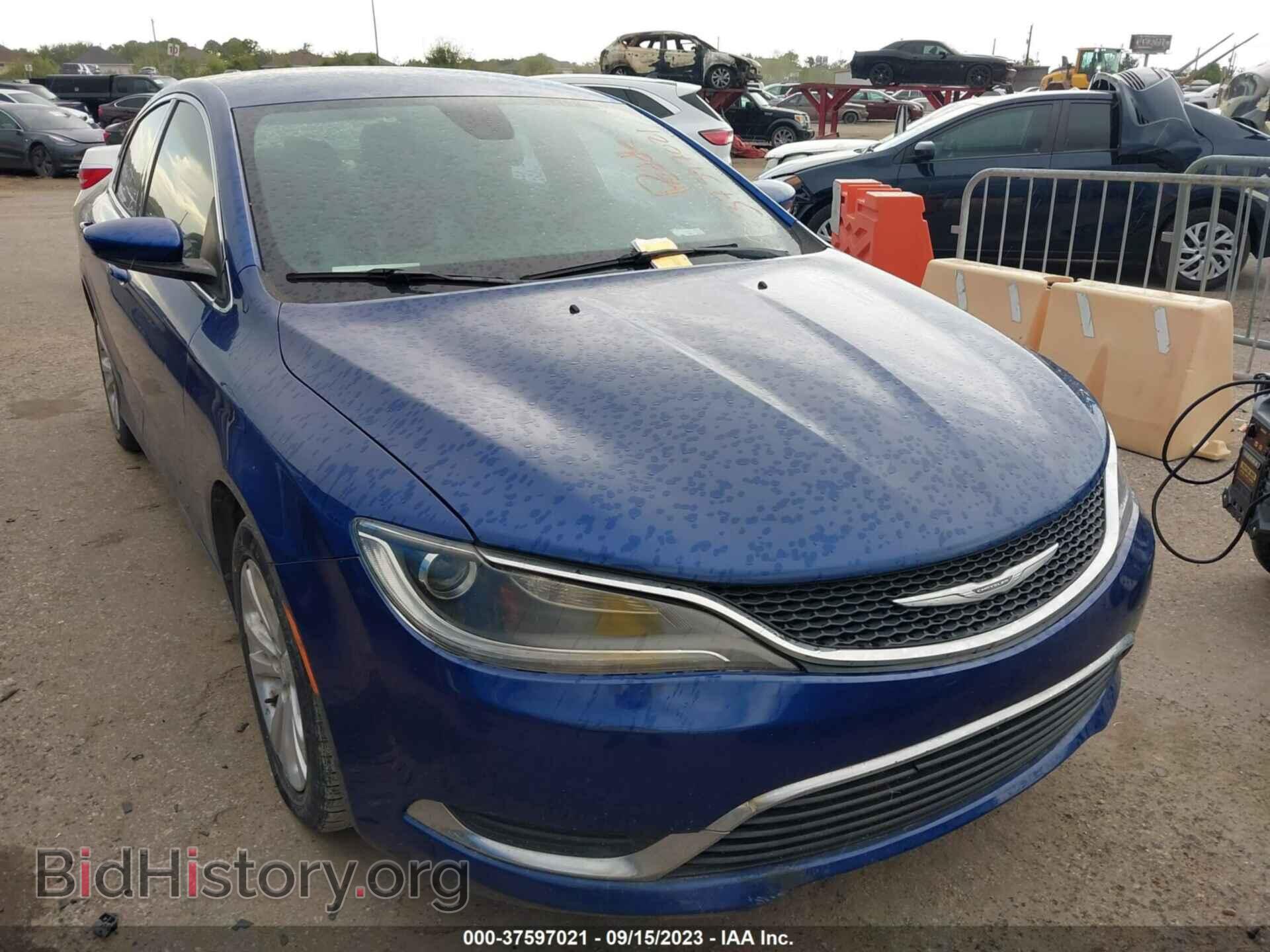 Фотография 1C3CCCAB4FN730581 - CHRYSLER 200 2015