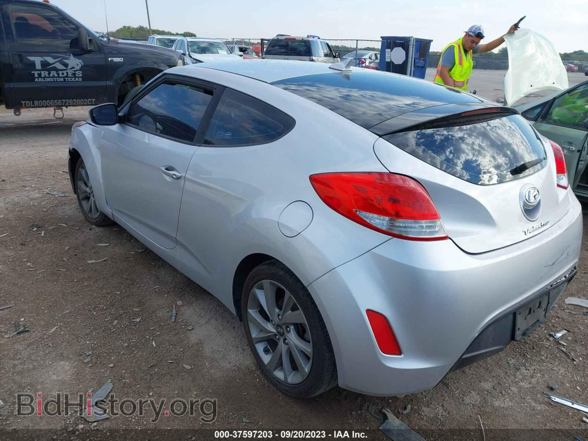 2017 HYUNDAI VELOSTER - VIN: KMHTC6AD9HU310253 - Фото 3
