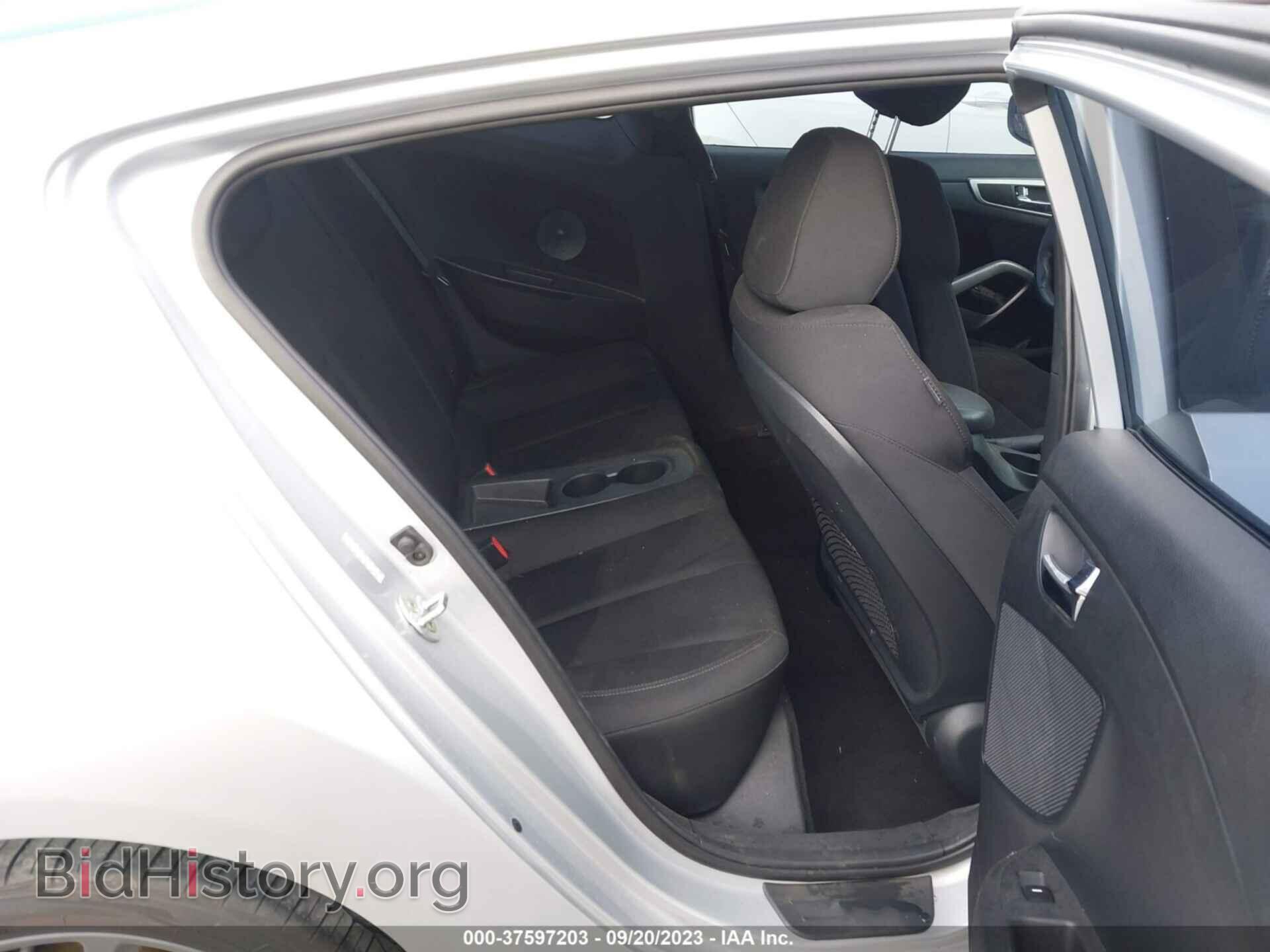 2017 HYUNDAI VELOSTER - VIN: KMHTC6AD9HU310253 - Фото 8