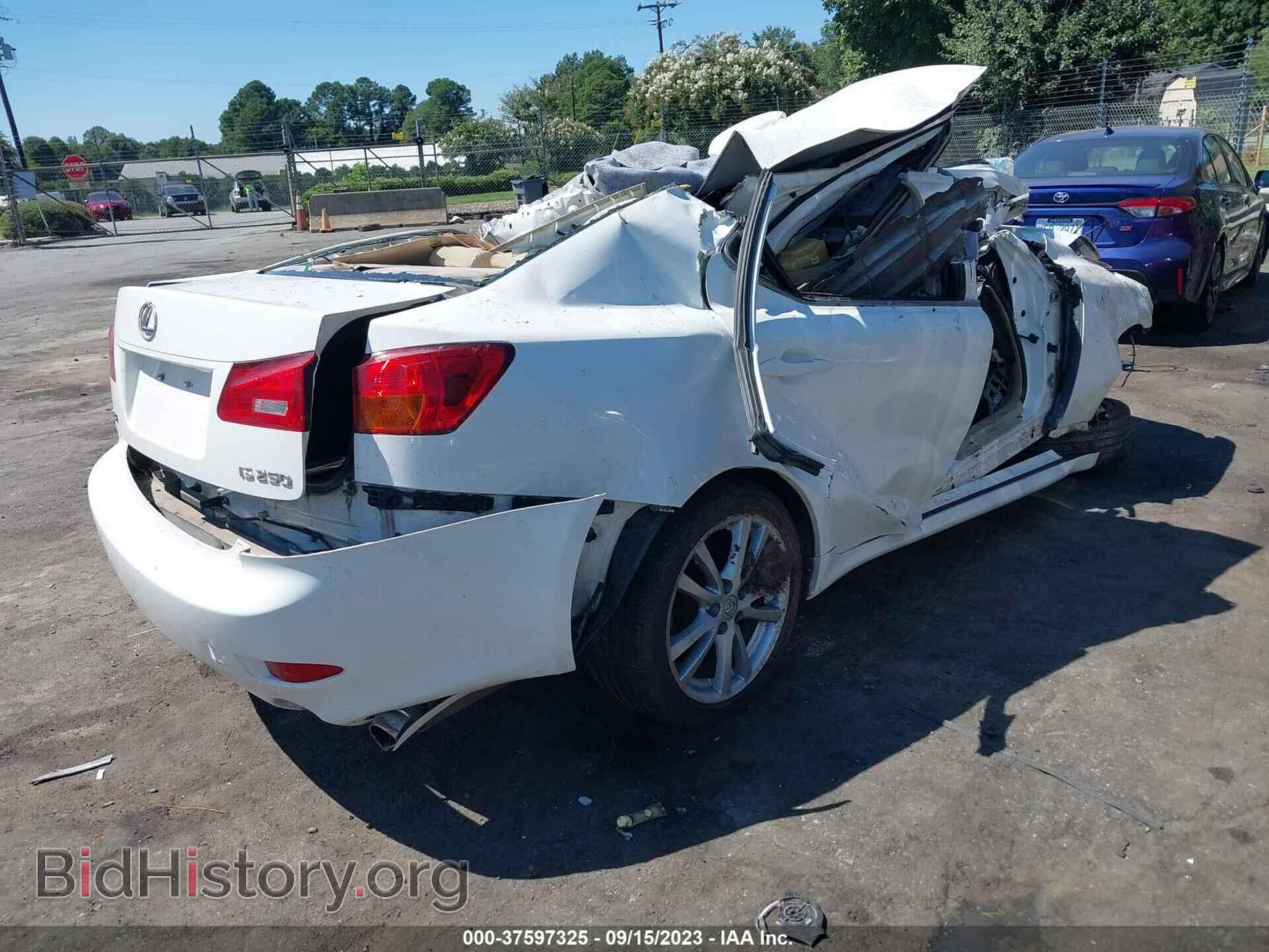 2006 LEXUS IS 250 - VIN: JTHBK262X65005286 - Фото 4