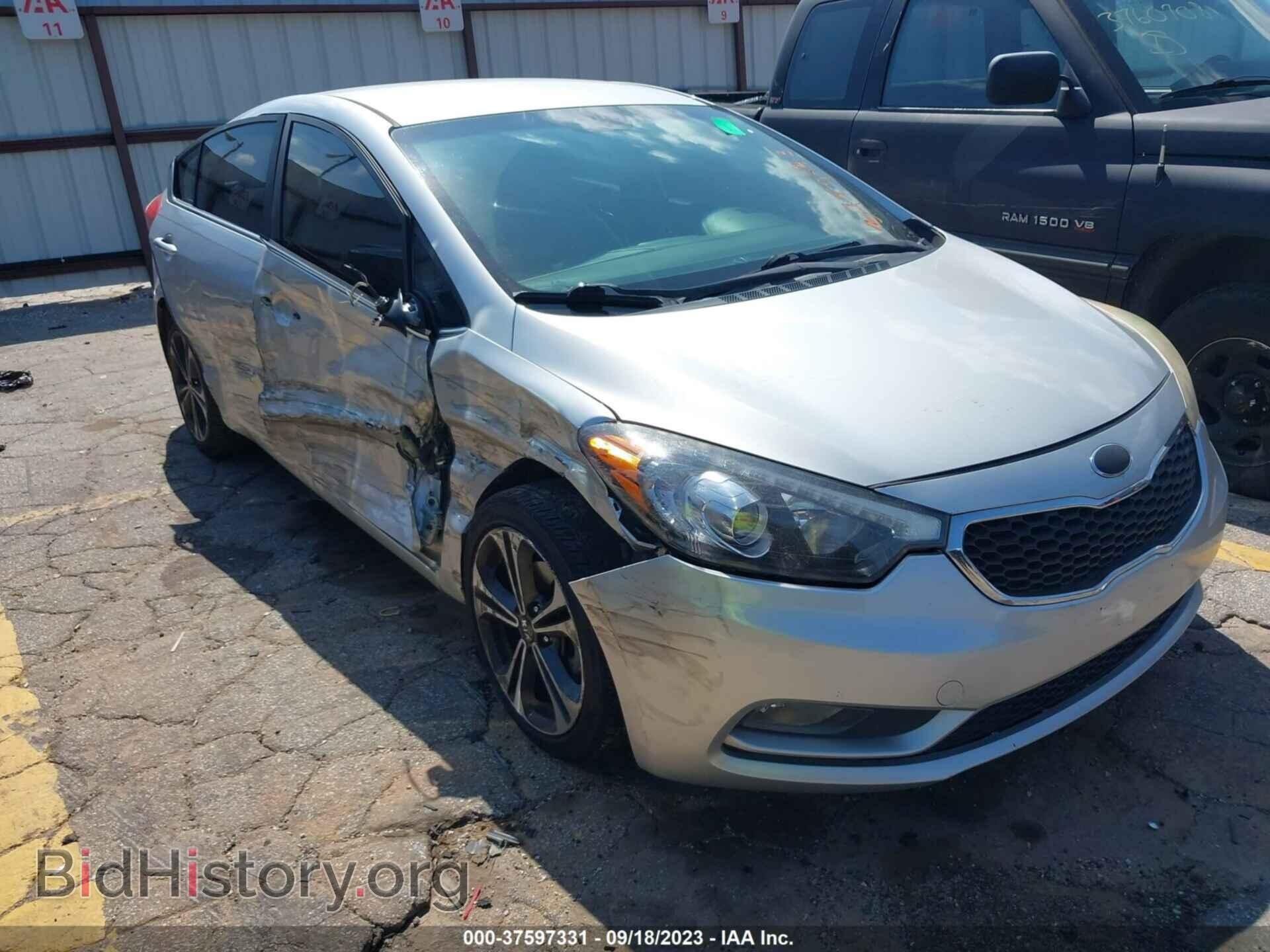 Фотография KNAFX4A86E5121477 - KIA FORTE 2014