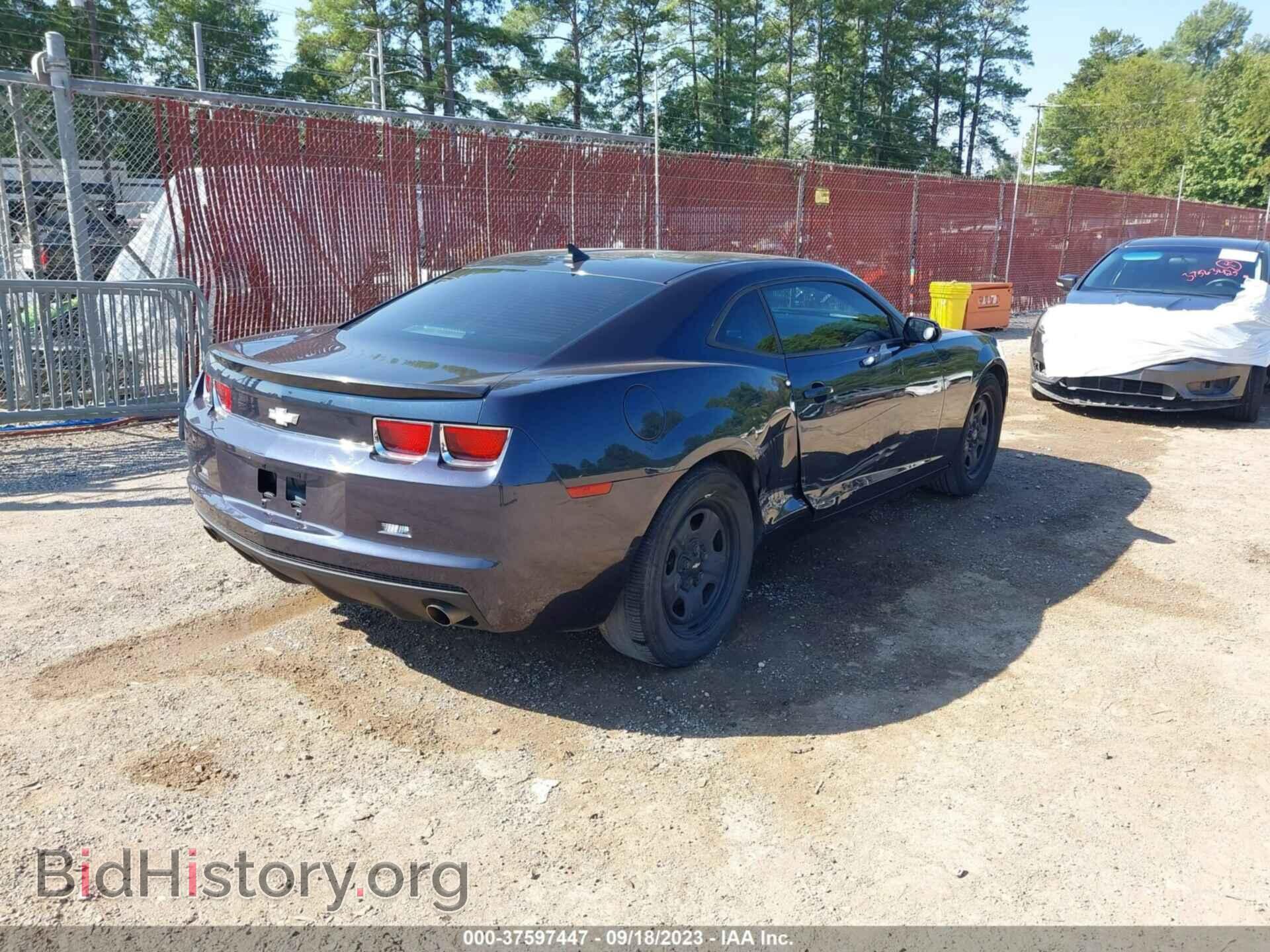 2013 CHEVROLET CAMARO - VIN: 2G1FA1E3XD9153165 - Фото 4