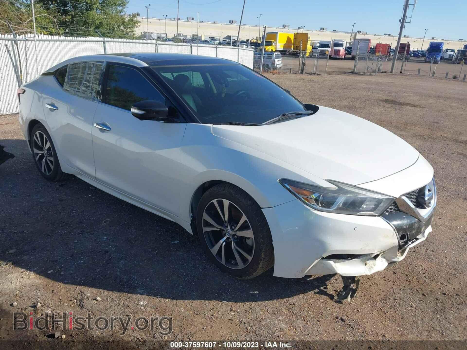 Фотография 1N4AA6AP7GC407103 - NISSAN MAXIMA 2016