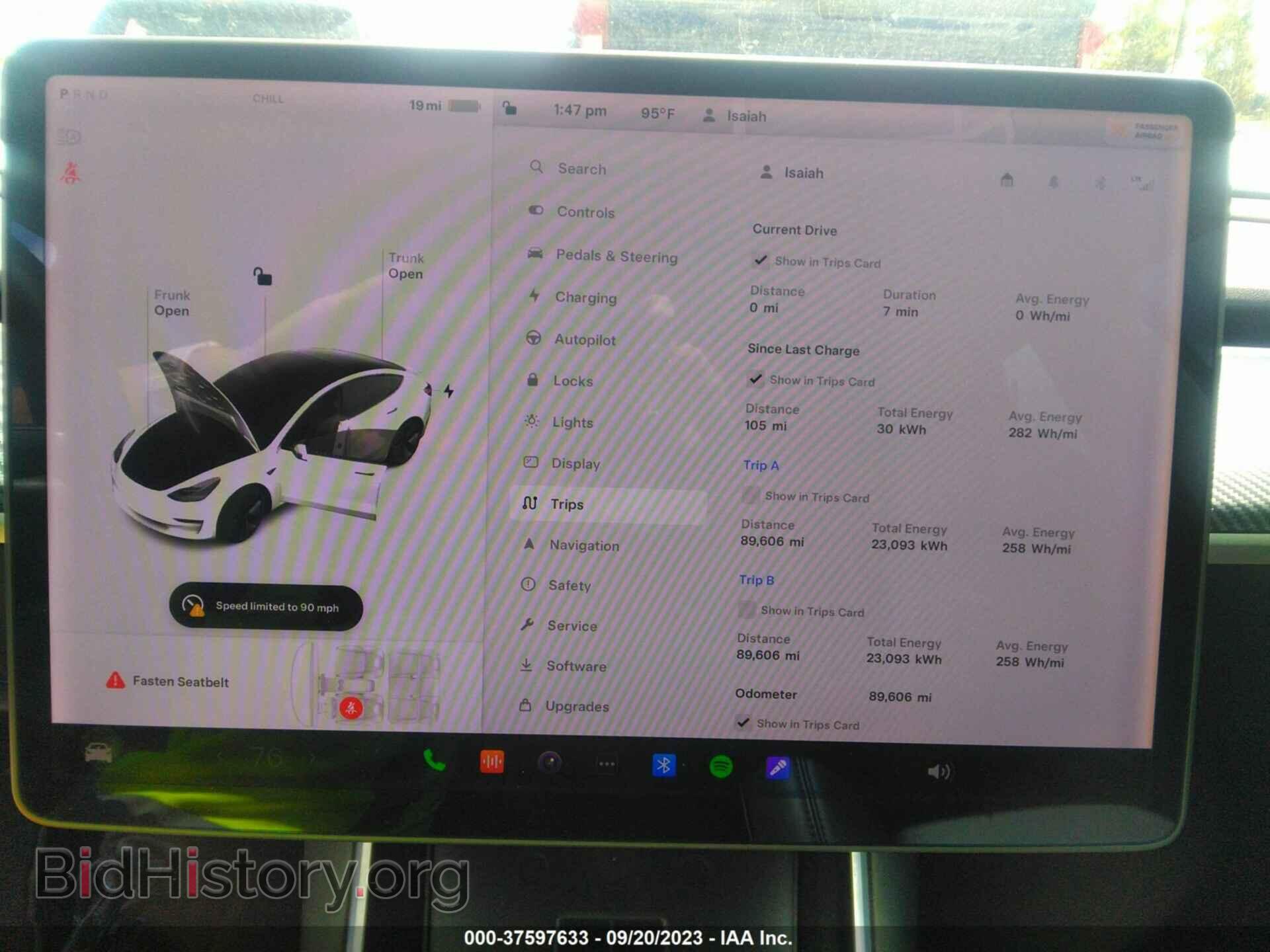 2020 TESLA MODEL 3 - VIN: 5YJ3E1EA2LF612793 - Photo 7