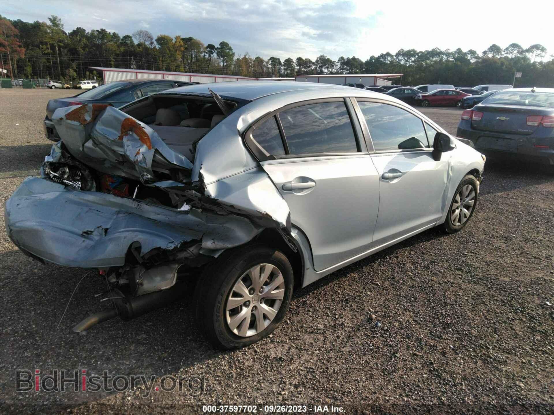 2012 HONDA CIVIC - VIN: 19XFB2F5XCE034073 - Фото 4