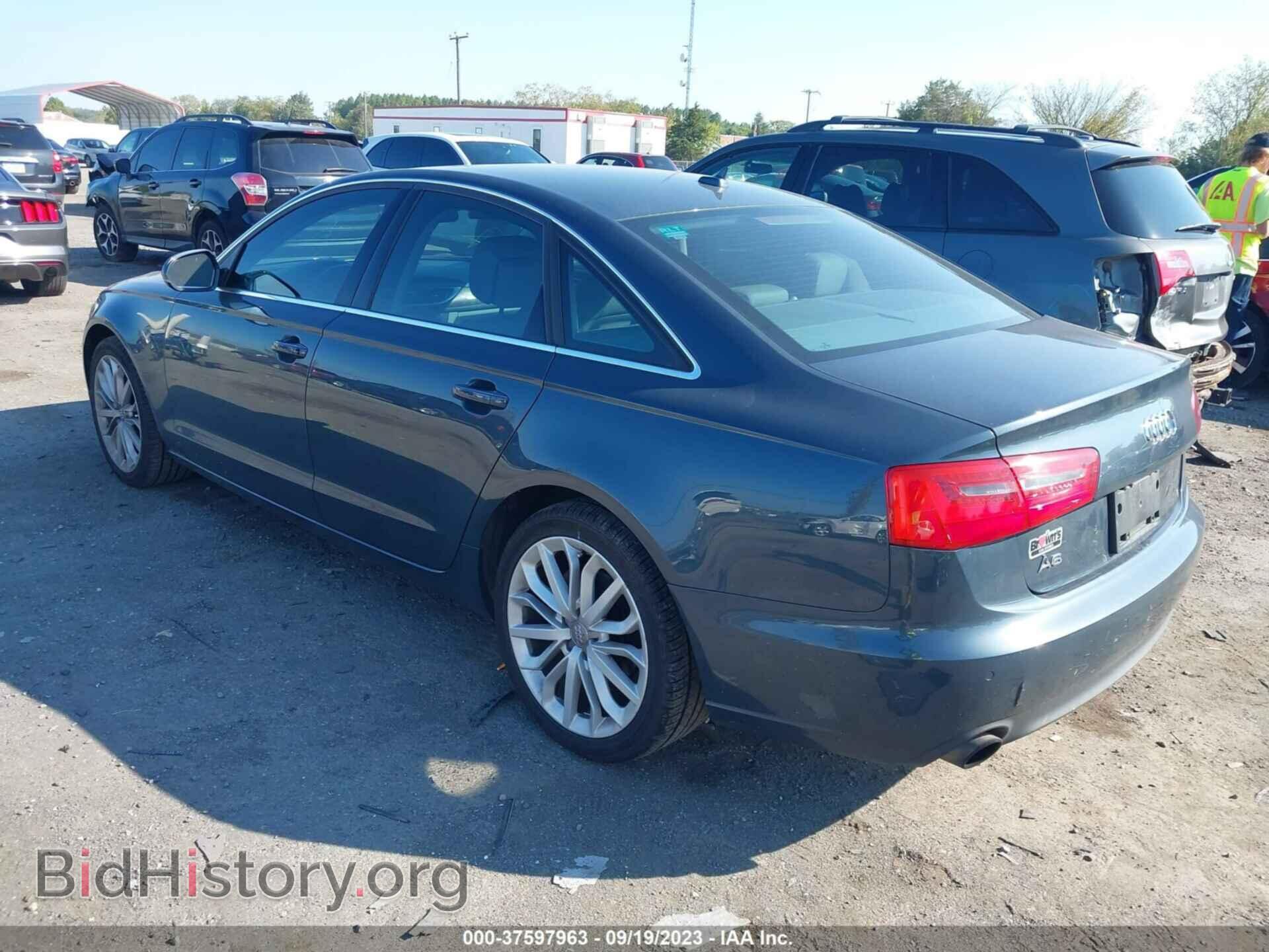 2013 AUDI A6 - VIN: WAUGFAFC1DN157756 - Фото 3