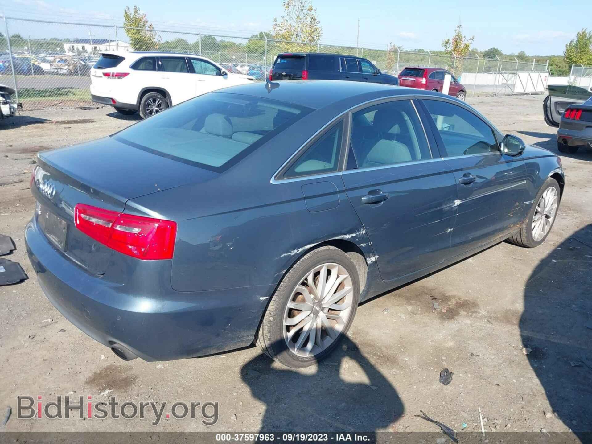 2013 AUDI A6 - VIN: WAUGFAFC1DN157756 - Фото 4