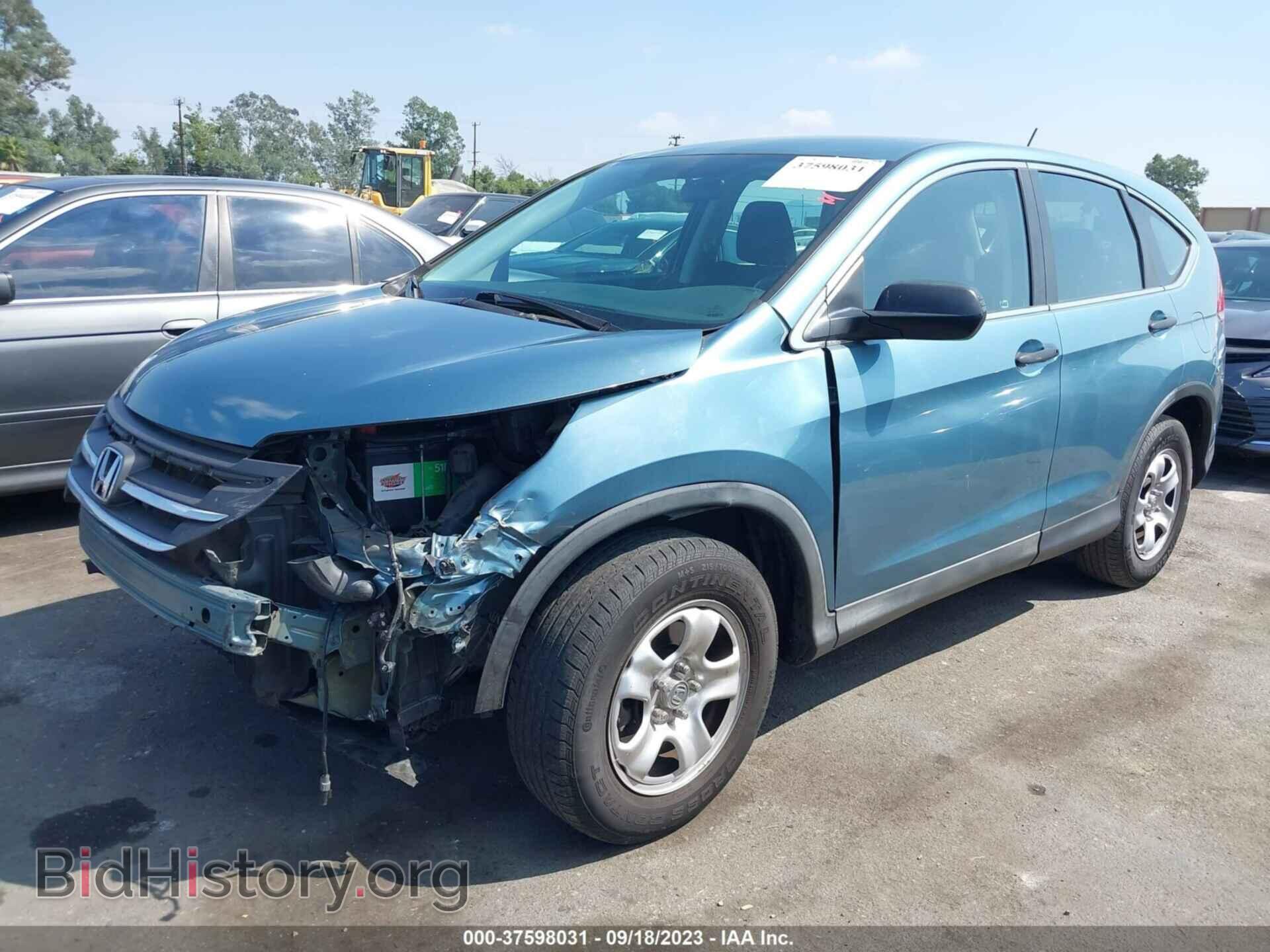 2014 HONDA CR-V - VIN: 2HKRM3H3XEH500477 - Фото 2