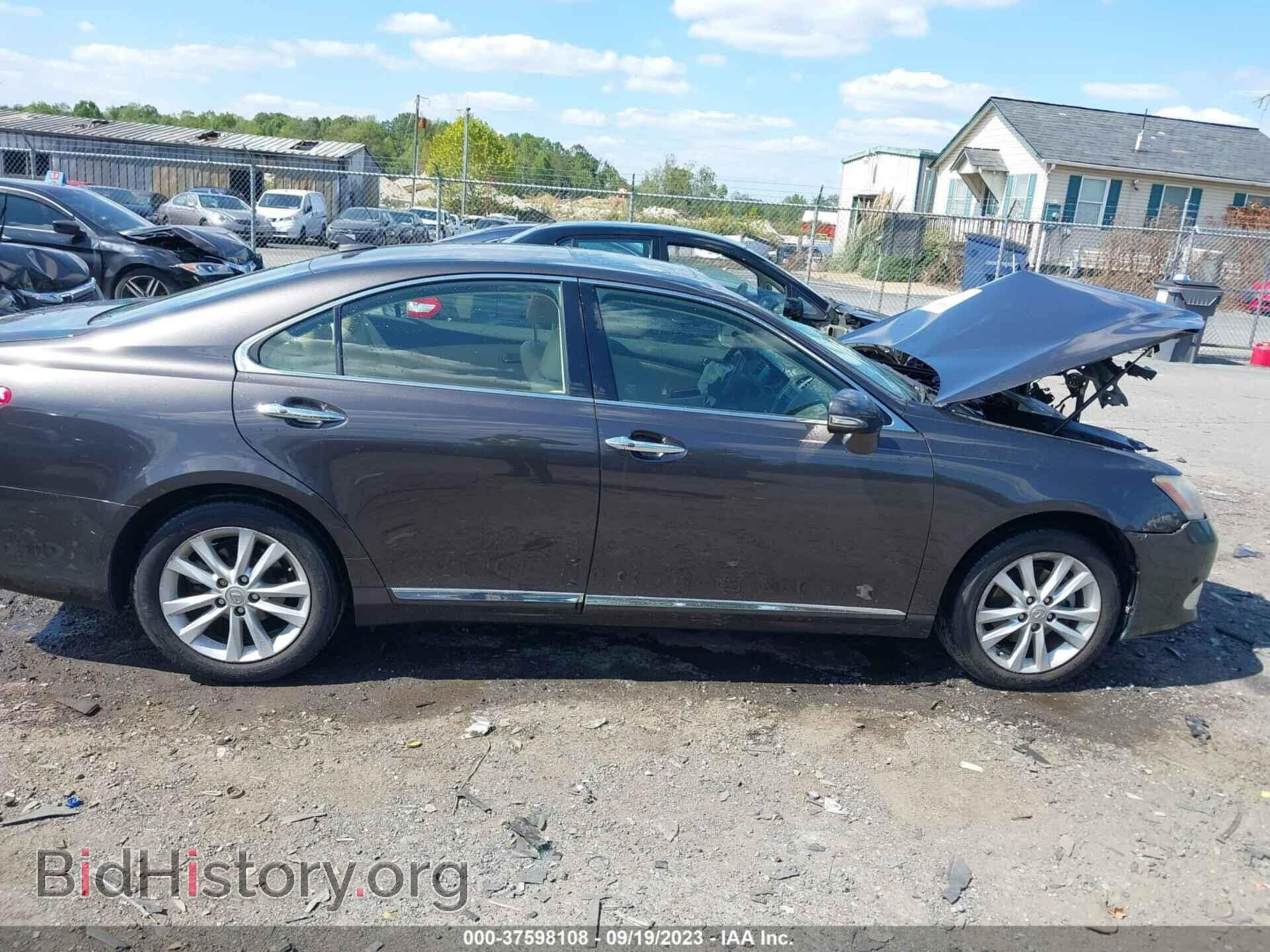 2012 LEXUS ES 350 - VIN: JTHBK1EGXC2487133 - Фото 14
